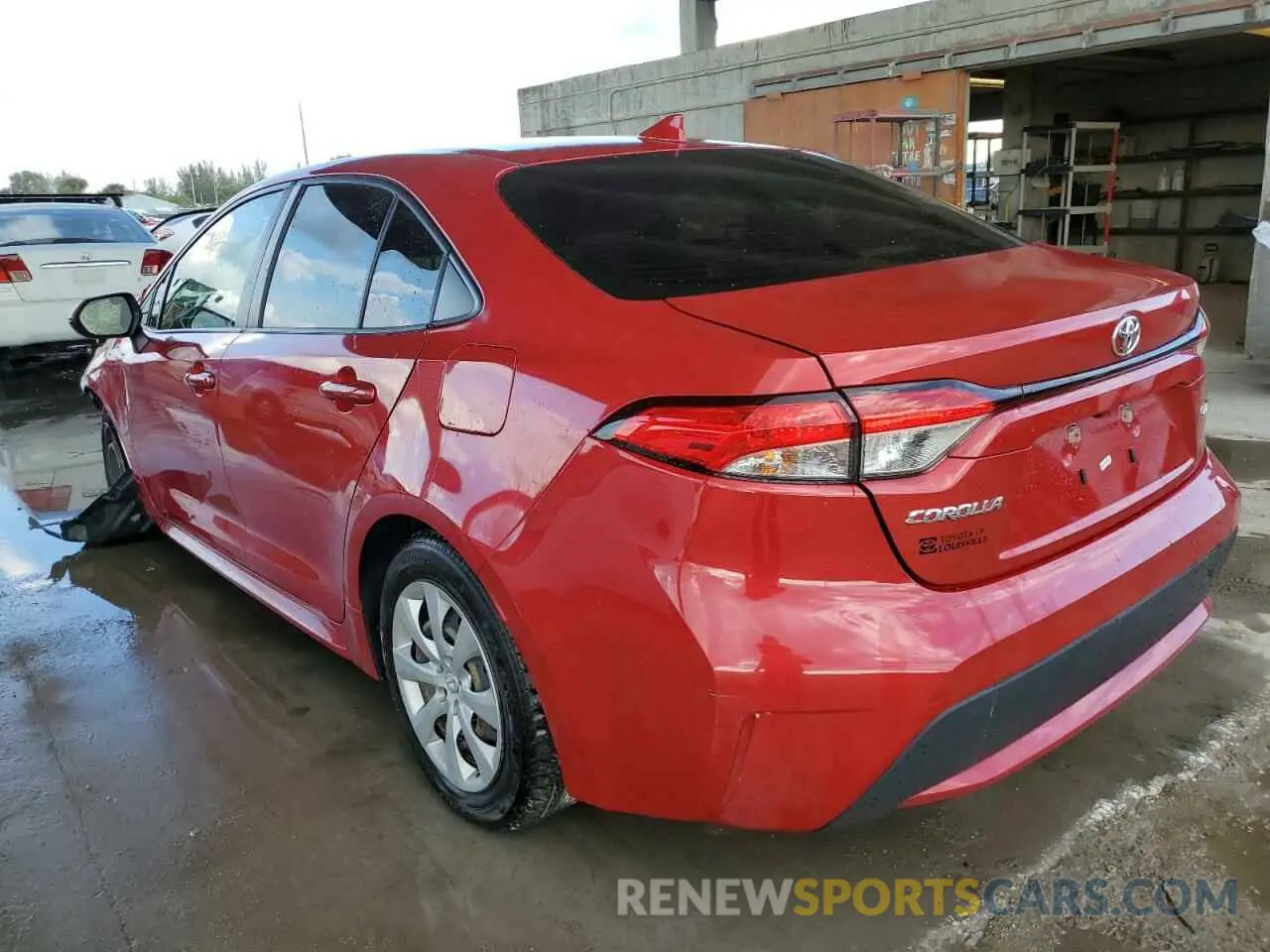 3 Фотография поврежденного автомобиля JTDEPRAE5LJ042355 TOYOTA COROLLA 2020