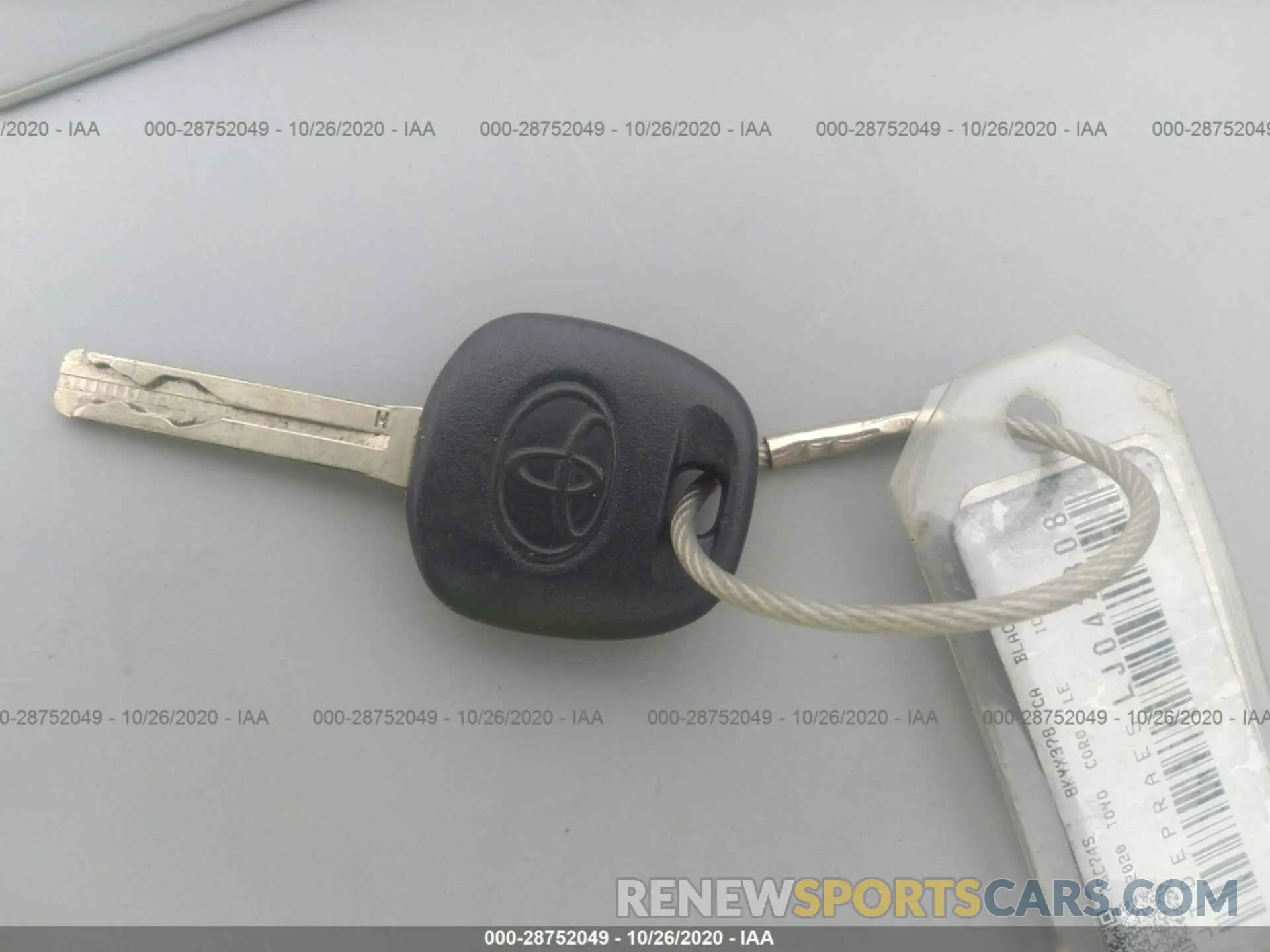 11 Photograph of a damaged car JTDEPRAE5LJ042808 TOYOTA COROLLA 2020