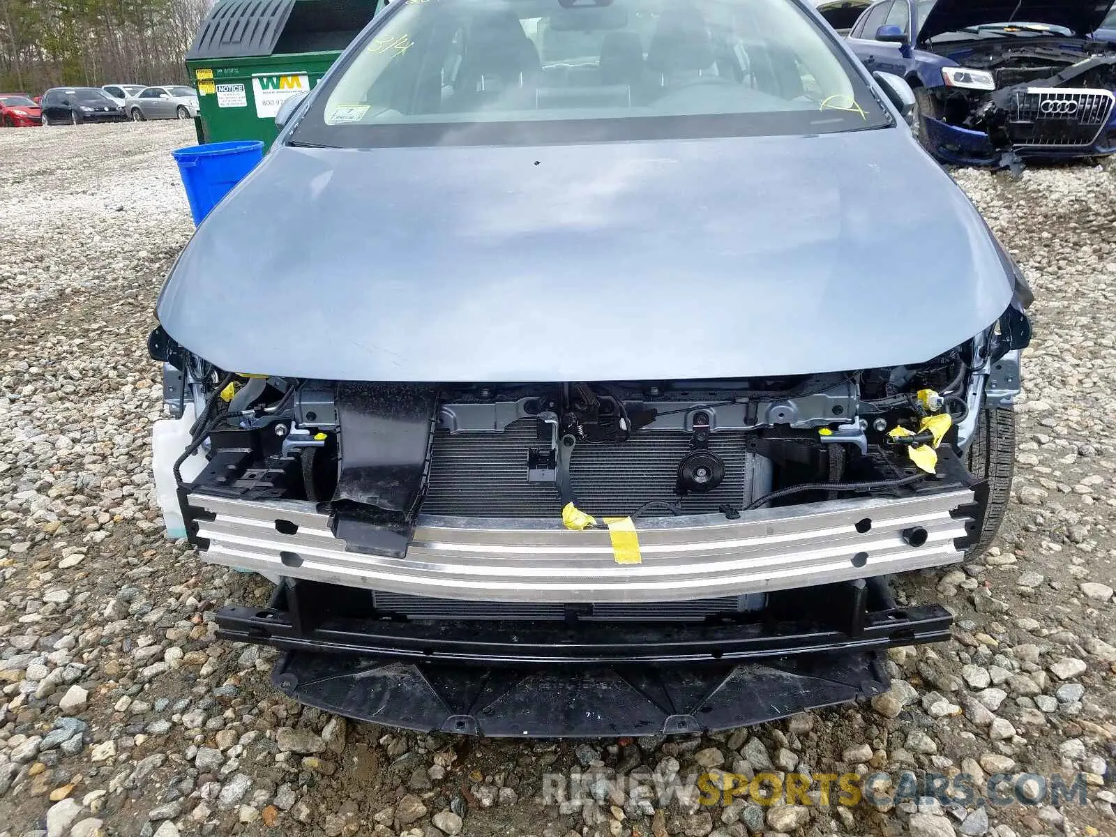 9 Photograph of a damaged car JTDEPRAE5LJ042985 TOYOTA COROLLA 2020