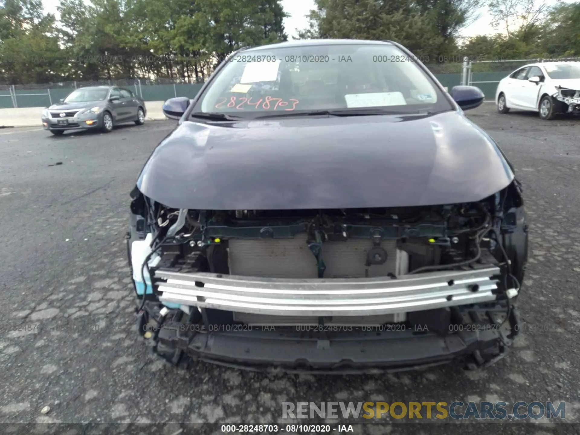 6 Photograph of a damaged car JTDEPRAE5LJ058863 TOYOTA COROLLA 2020