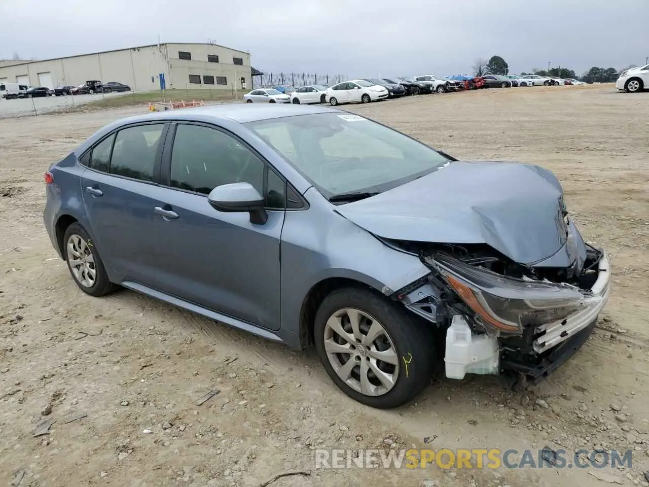 4 Фотография поврежденного автомобиля JTDEPRAE5LJ063884 TOYOTA COROLLA 2020