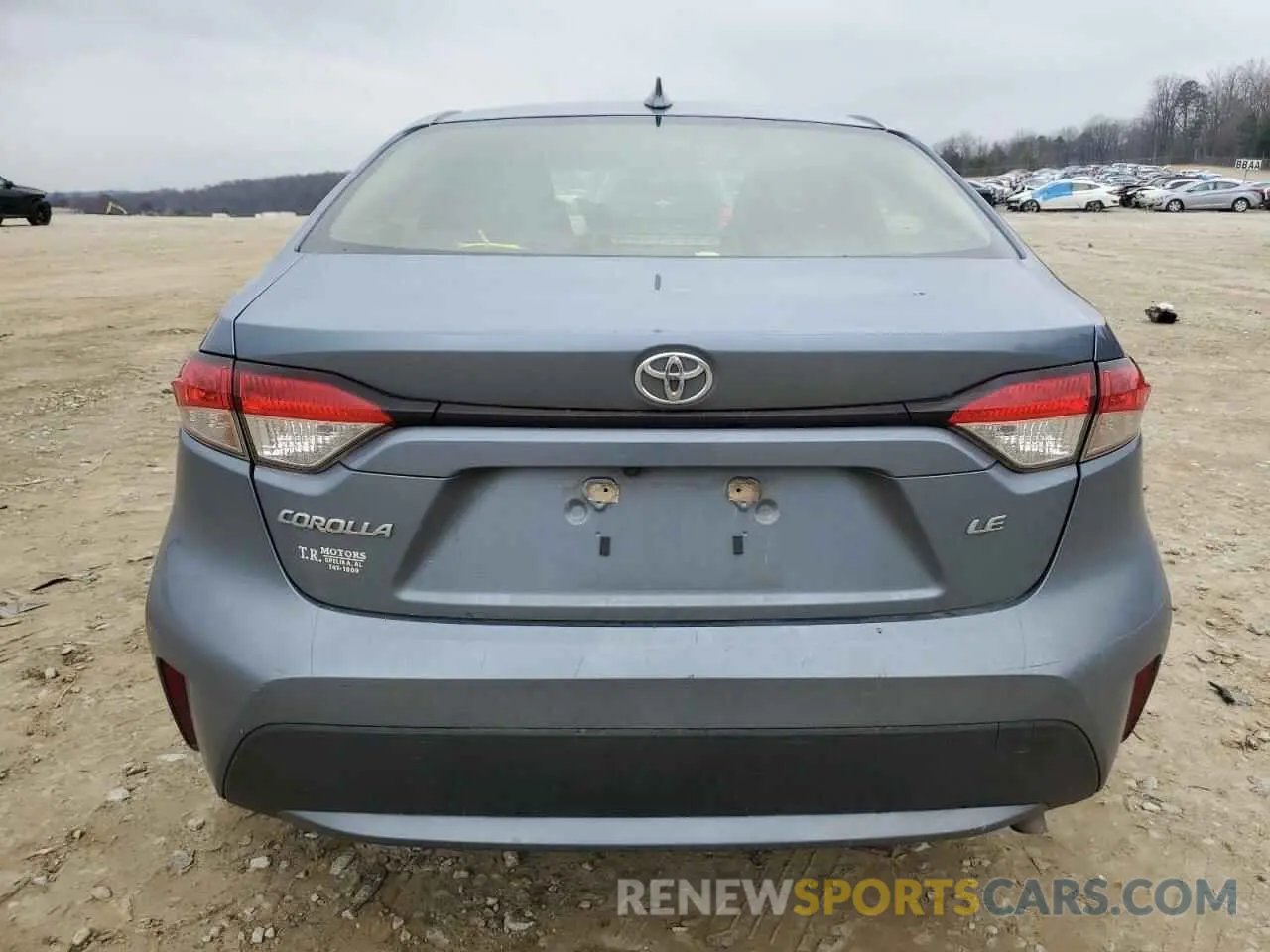 6 Фотография поврежденного автомобиля JTDEPRAE5LJ063884 TOYOTA COROLLA 2020