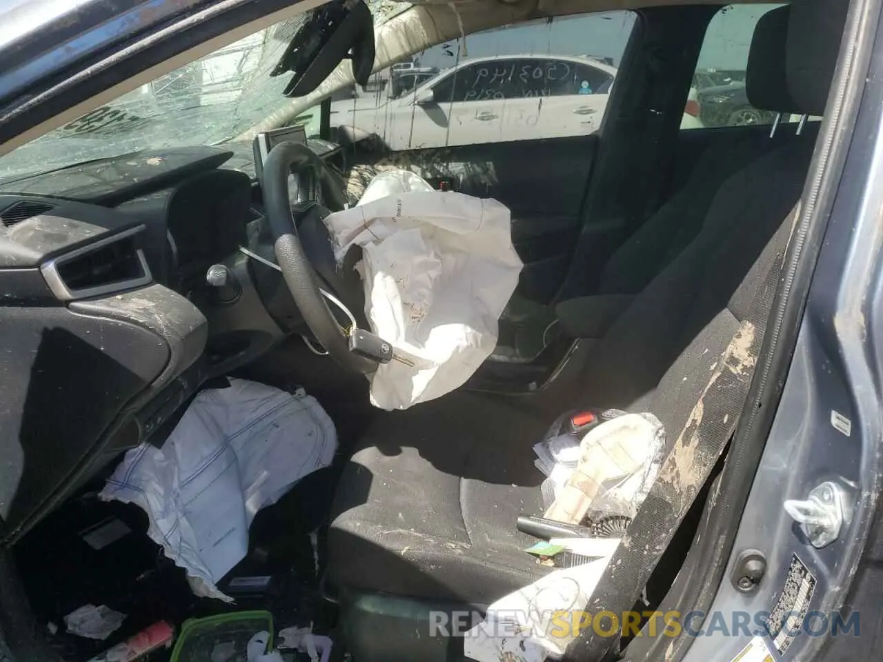 7 Photograph of a damaged car JTDEPRAE5LJ070219 TOYOTA COROLLA 2020