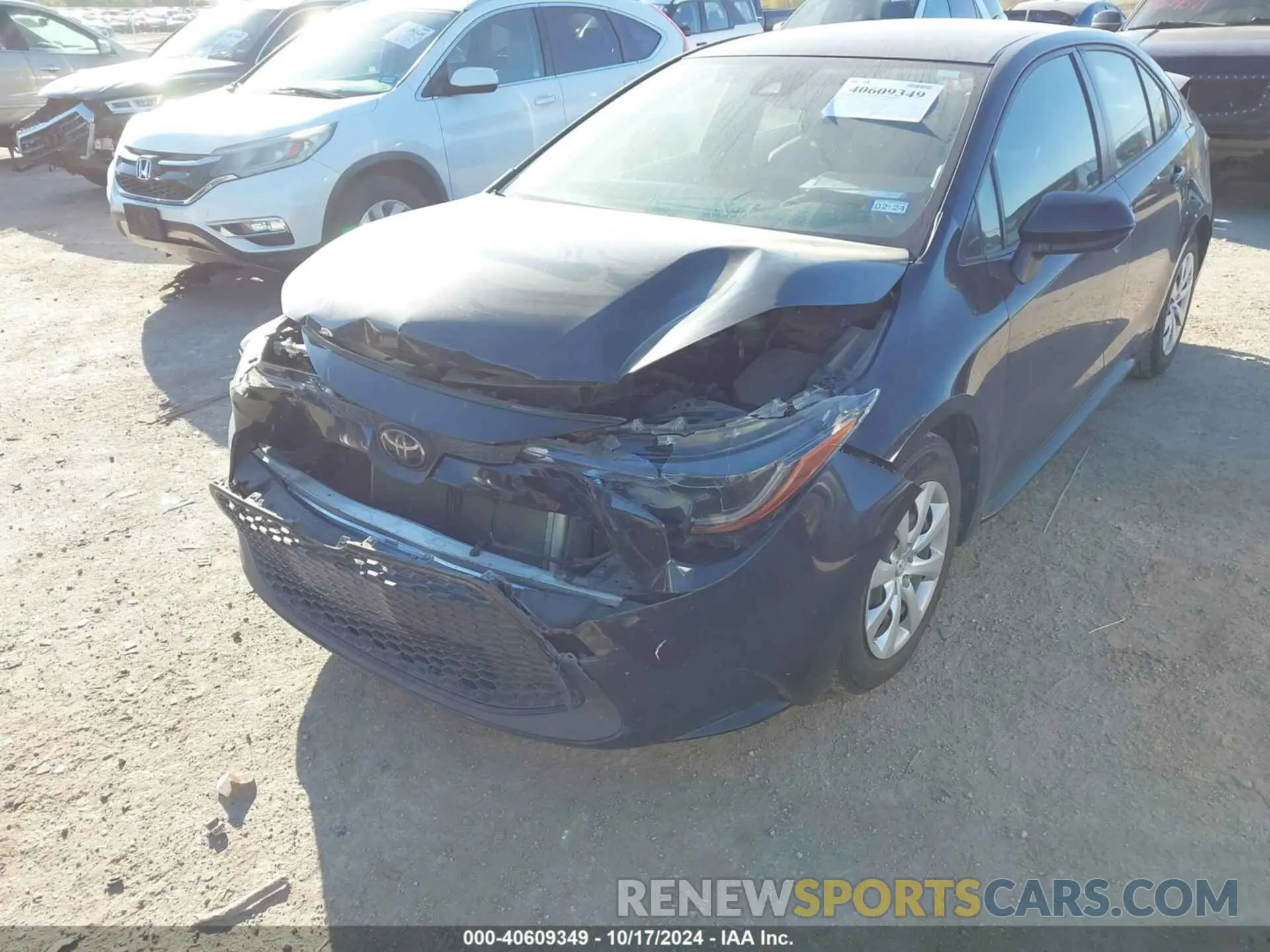 6 Photograph of a damaged car JTDEPRAE5LJ070902 TOYOTA COROLLA 2020