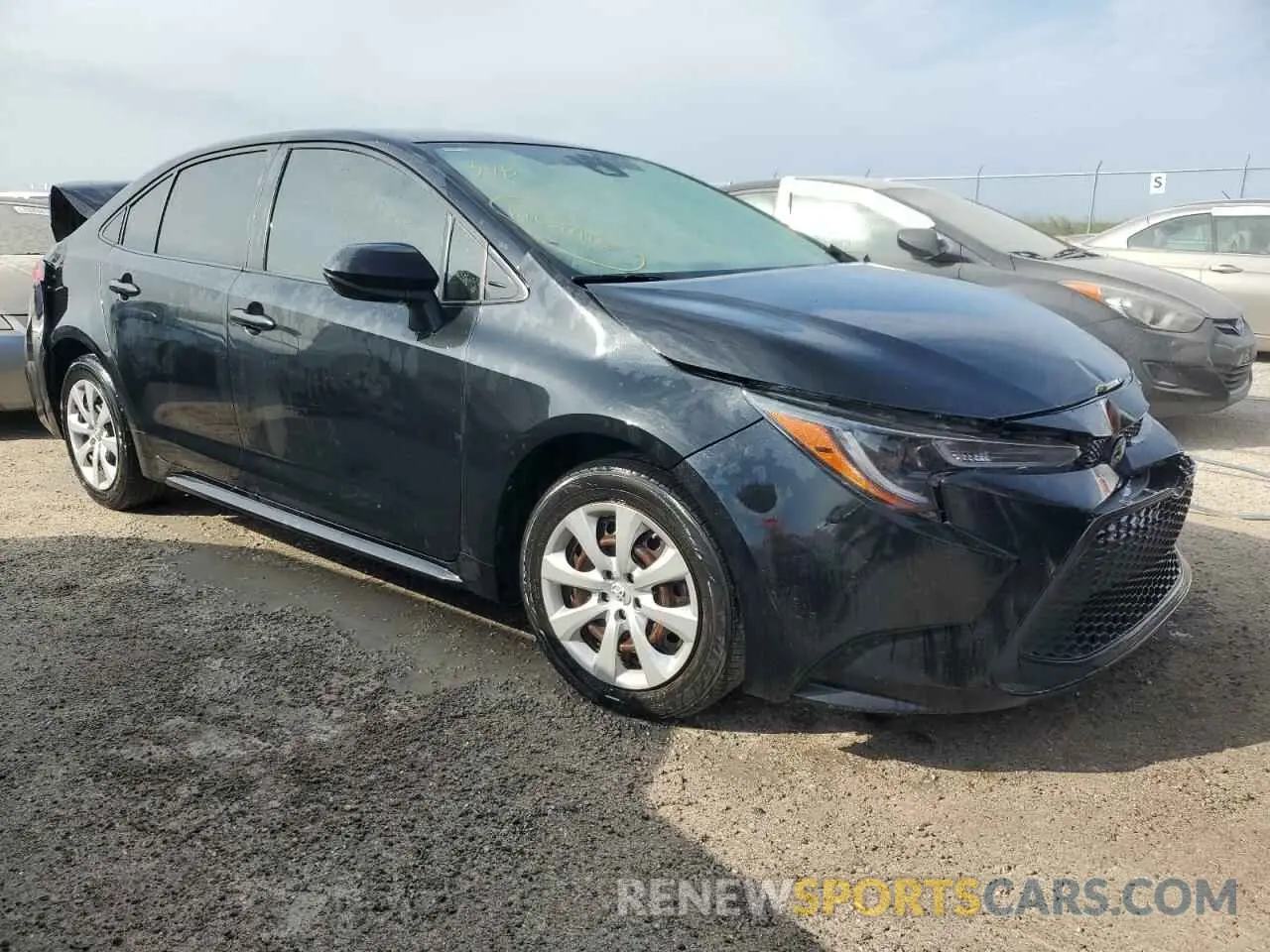 4 Photograph of a damaged car JTDEPRAE5LJ071273 TOYOTA COROLLA 2020