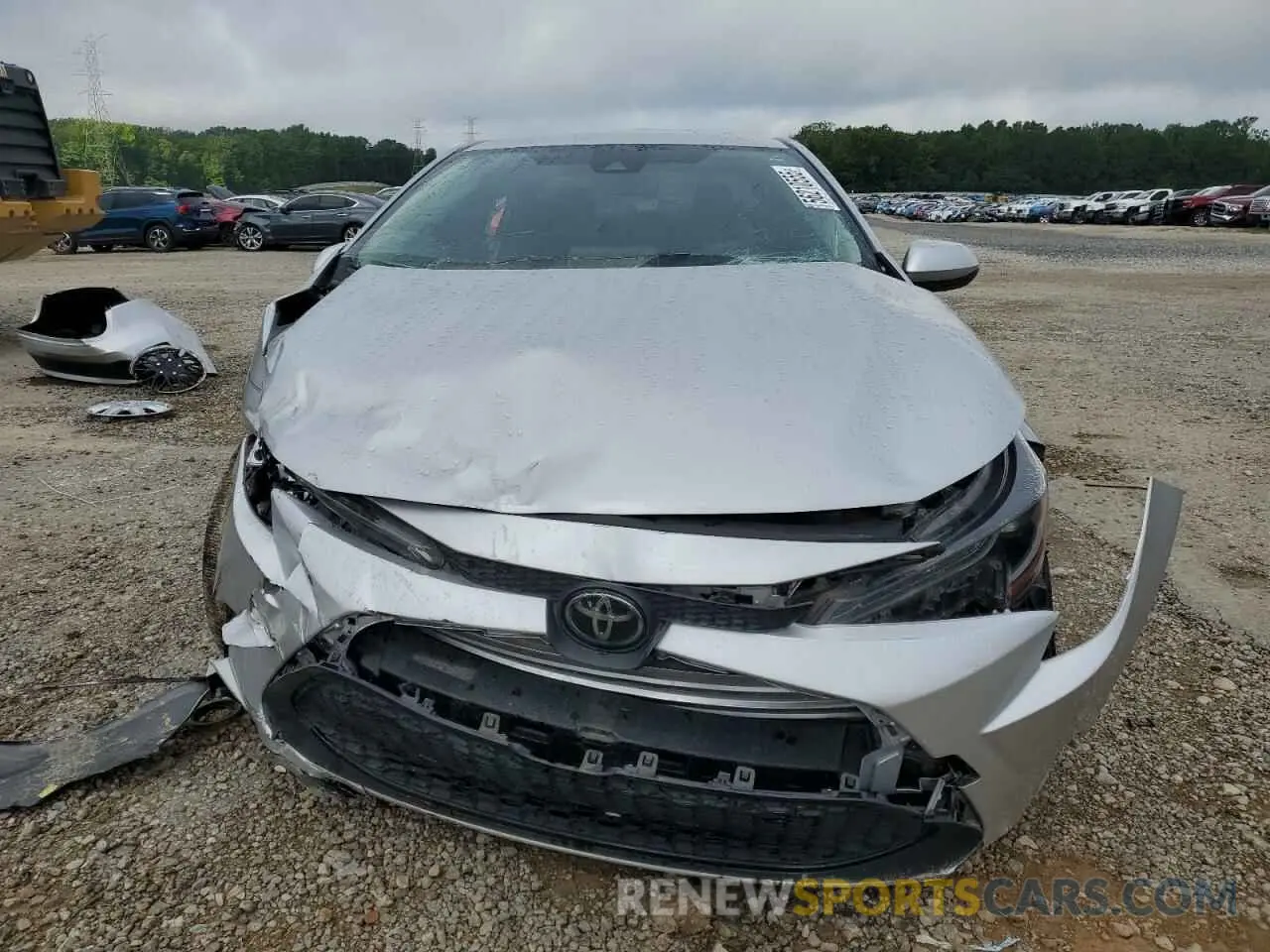 5 Фотография поврежденного автомобиля JTDEPRAE5LJ073959 TOYOTA COROLLA 2020