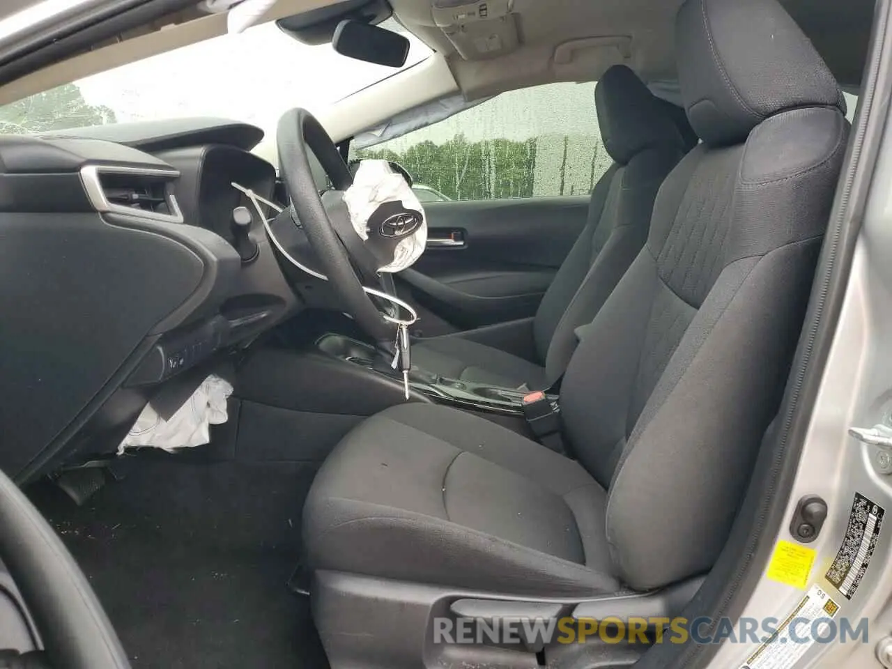 7 Фотография поврежденного автомобиля JTDEPRAE5LJ073959 TOYOTA COROLLA 2020