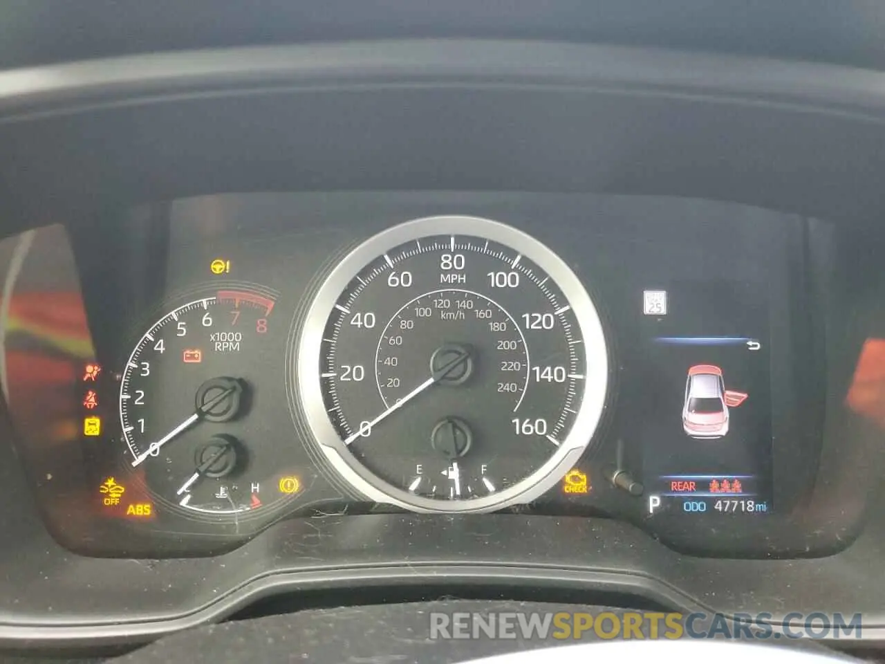 9 Фотография поврежденного автомобиля JTDEPRAE5LJ073959 TOYOTA COROLLA 2020