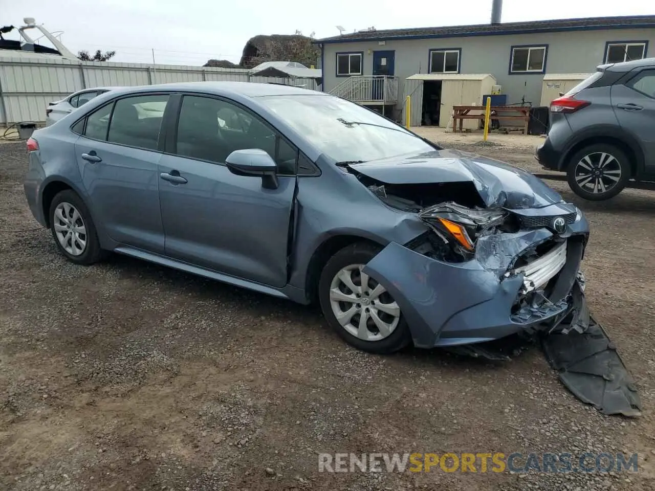 4 Photograph of a damaged car JTDEPRAE5LJ078143 TOYOTA COROLLA 2020