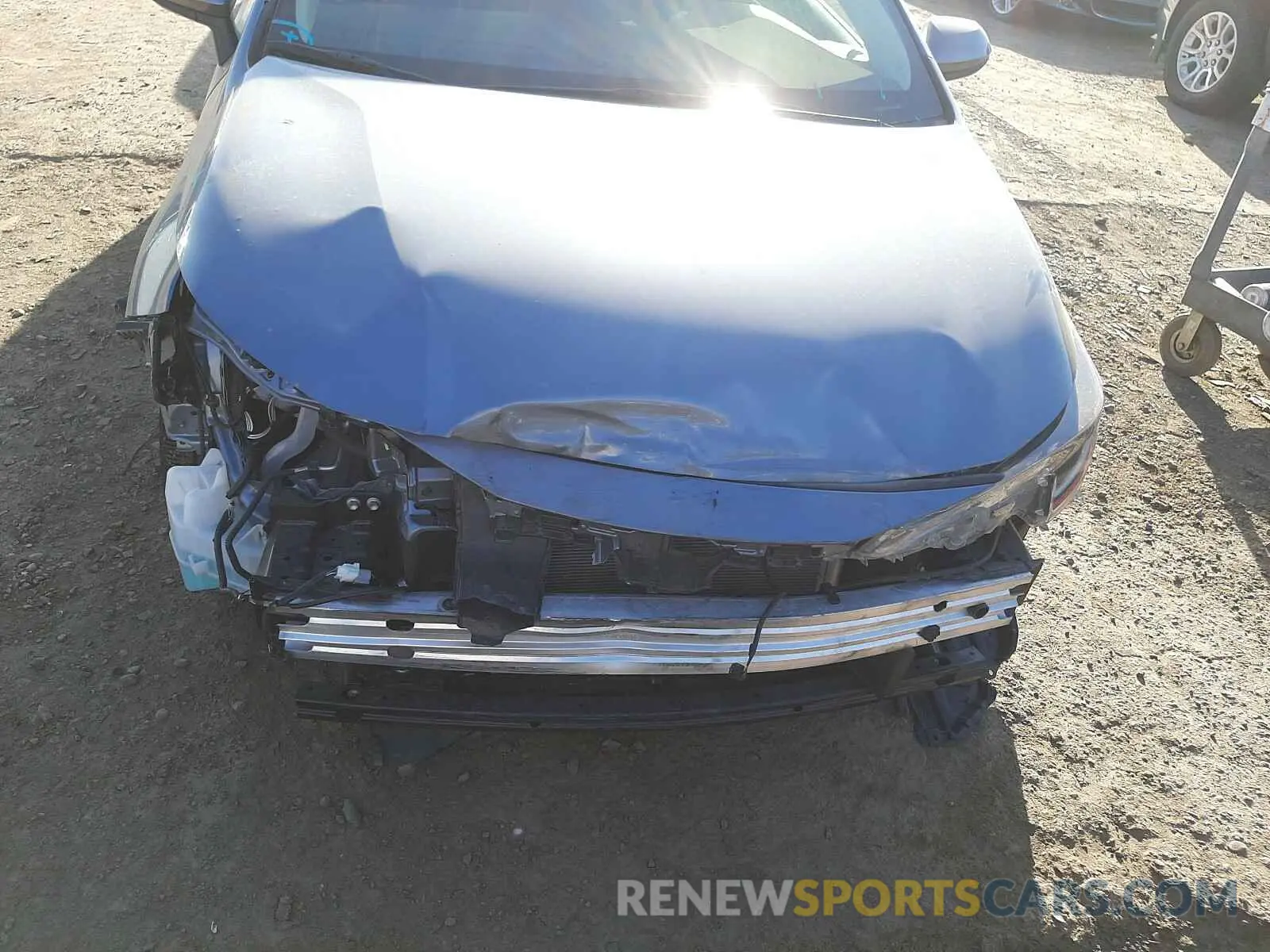 9 Photograph of a damaged car JTDEPRAE5LJ084900 TOYOTA COROLLA 2020