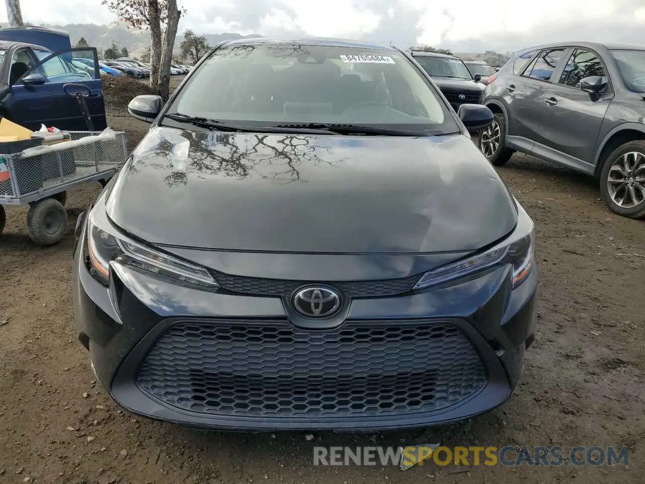 5 Фотография поврежденного автомобиля JTDEPRAE5LJ089000 TOYOTA COROLLA 2020