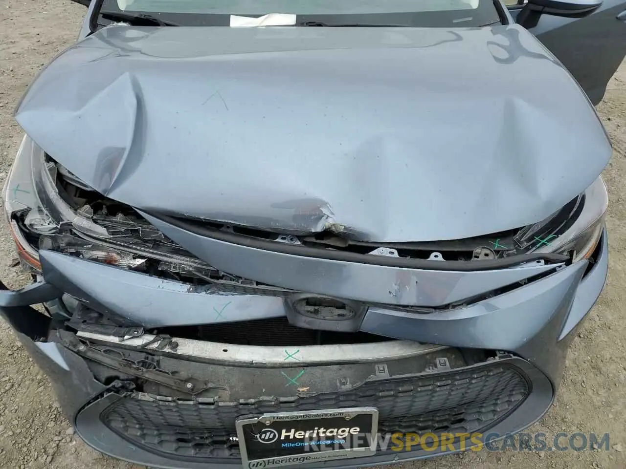 12 Photograph of a damaged car JTDEPRAE5LJ096223 TOYOTA COROLLA 2020