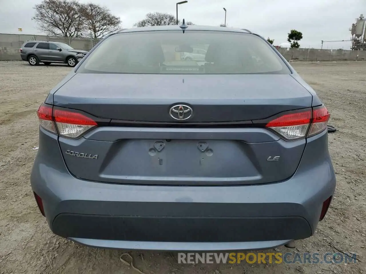6 Photograph of a damaged car JTDEPRAE5LJ096223 TOYOTA COROLLA 2020
