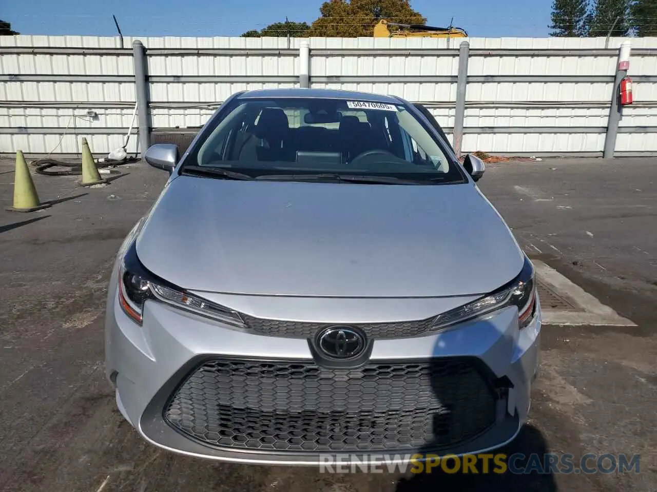 5 Фотография поврежденного автомобиля JTDEPRAE5LJ098182 TOYOTA COROLLA 2020