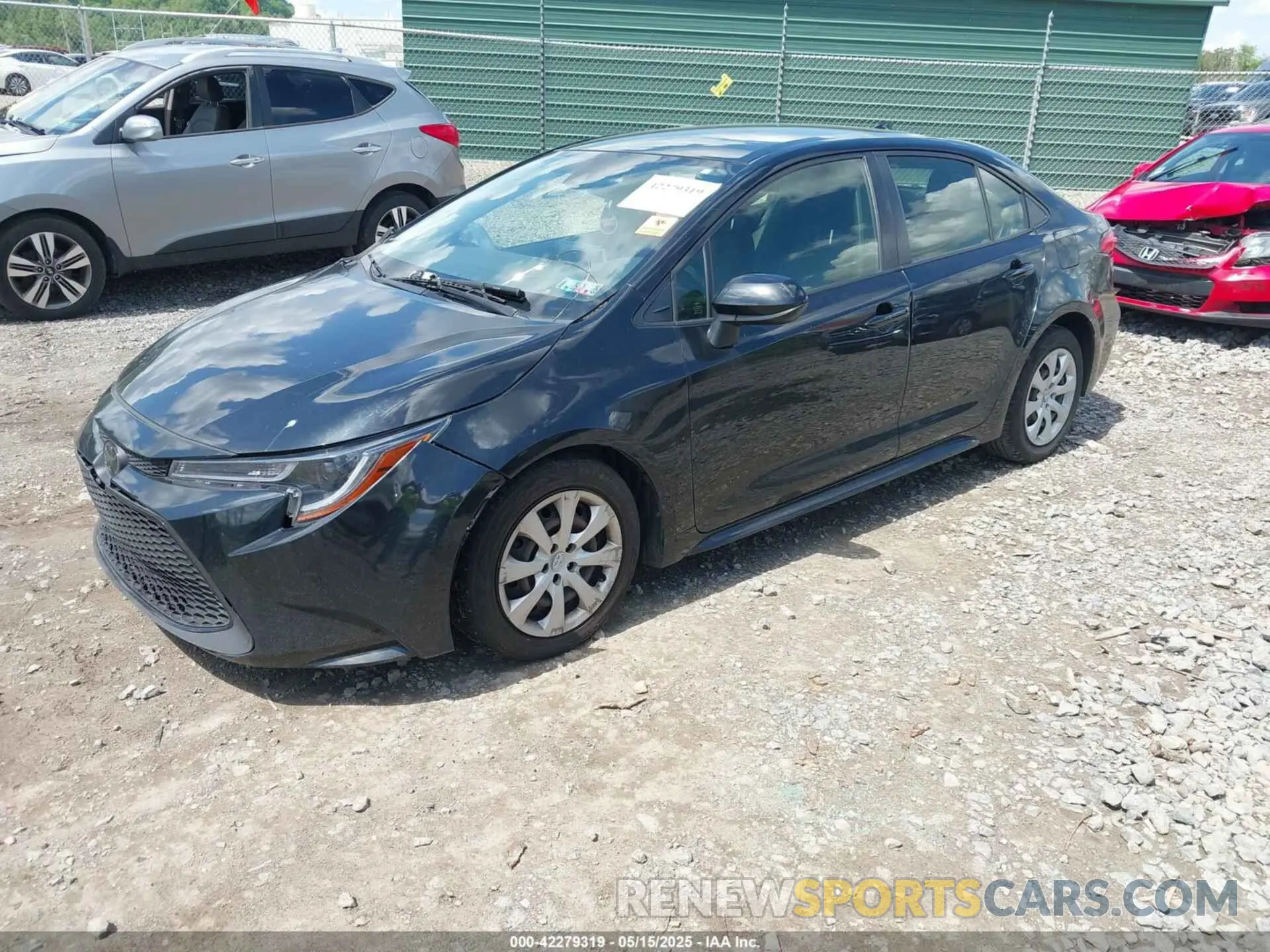 2 Photograph of a damaged car JTDEPRAE5LJ099347 TOYOTA COROLLA 2020