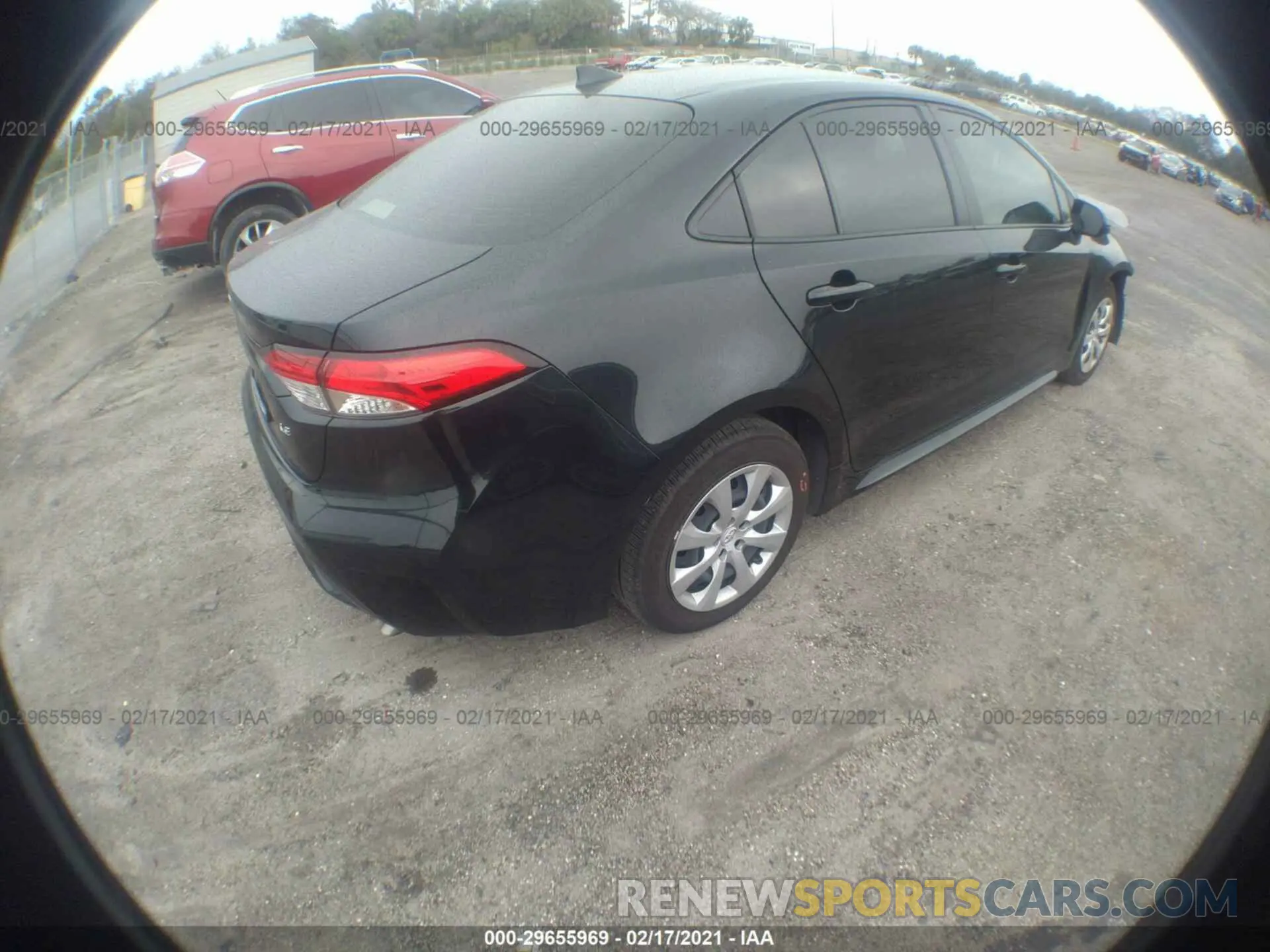 4 Photograph of a damaged car JTDEPRAE5LJ102571 TOYOTA COROLLA 2020
