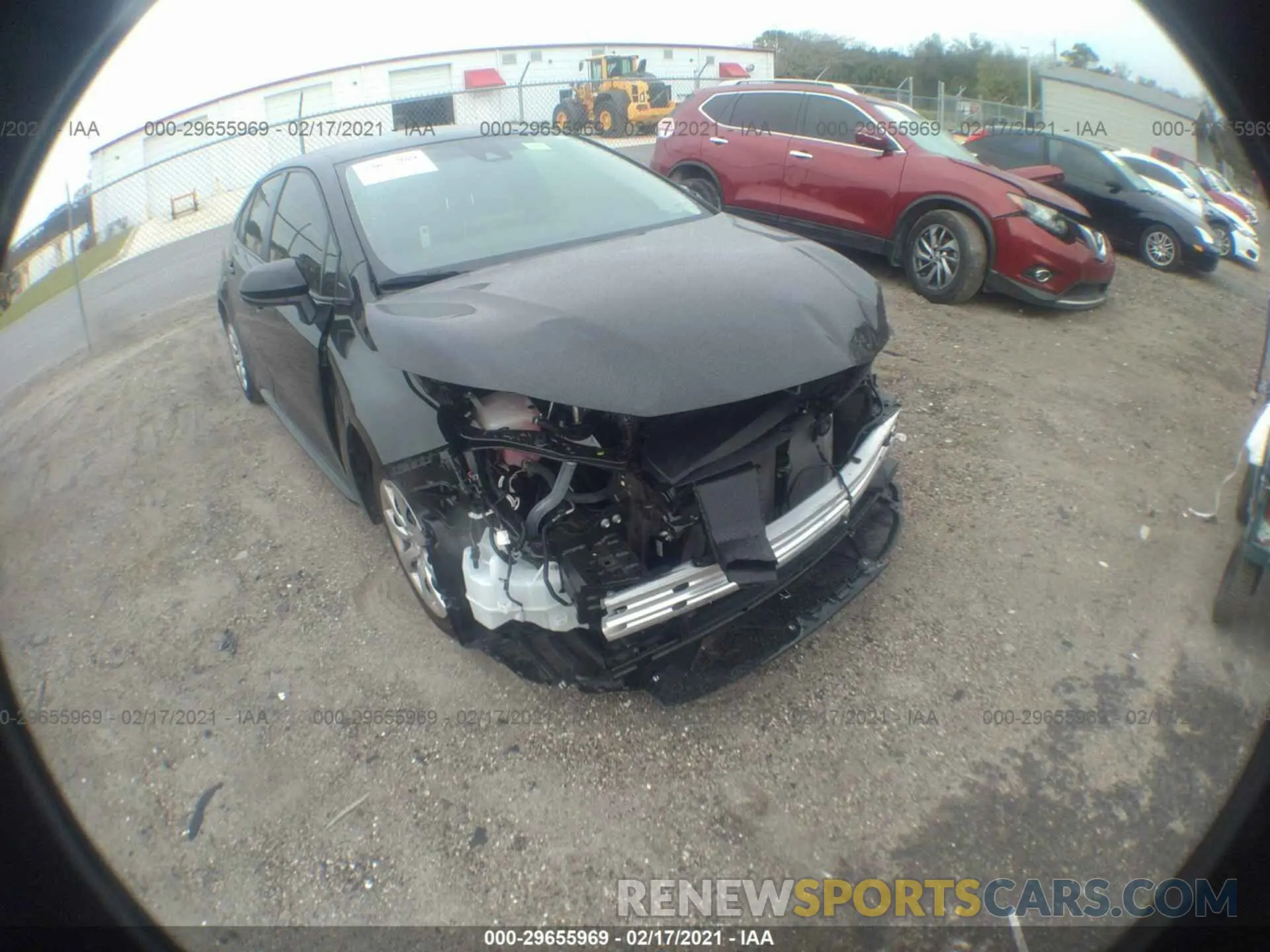6 Photograph of a damaged car JTDEPRAE5LJ102571 TOYOTA COROLLA 2020