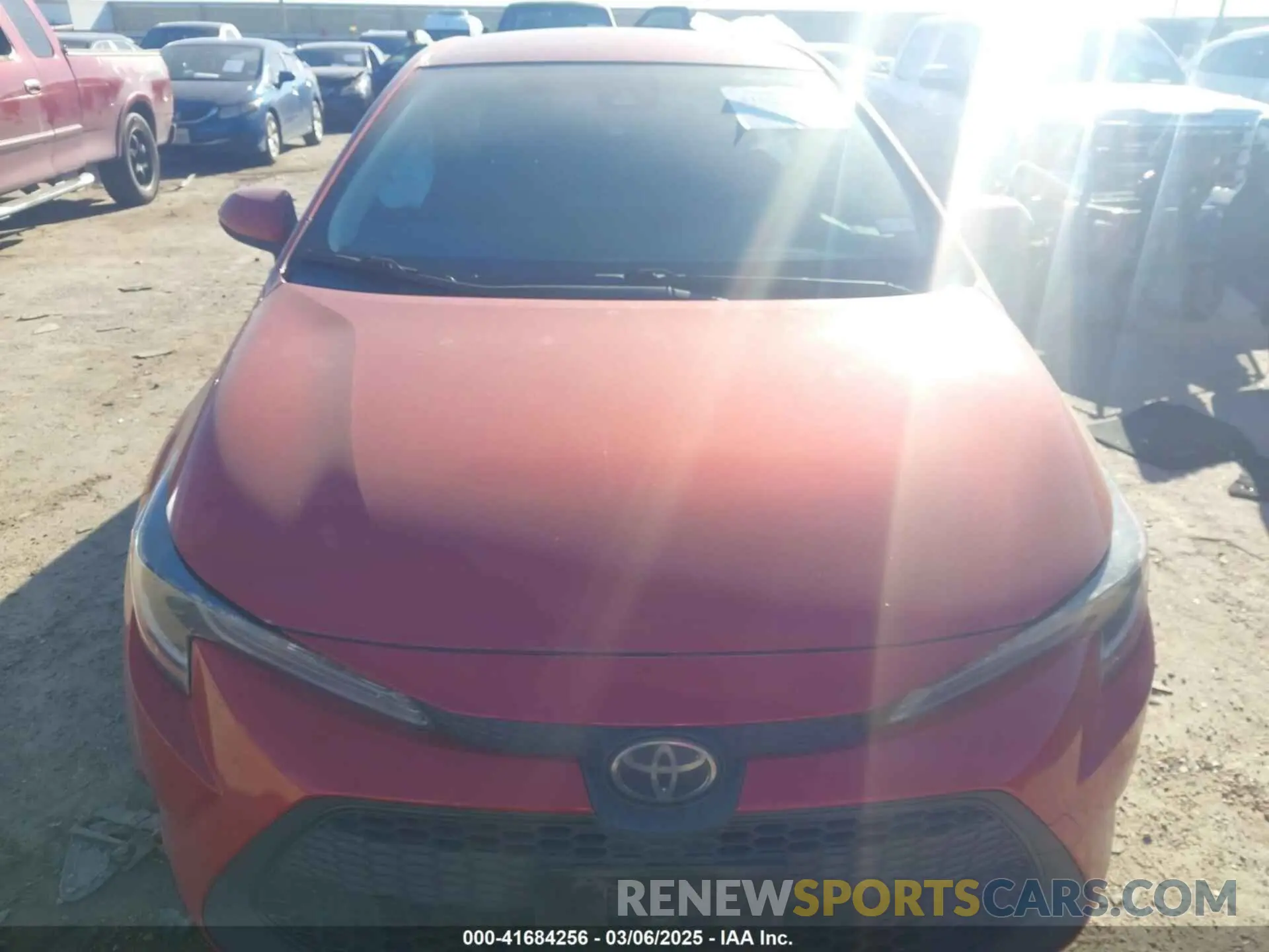 13 Photograph of a damaged car JTDEPRAE5LJ106071 TOYOTA COROLLA 2020