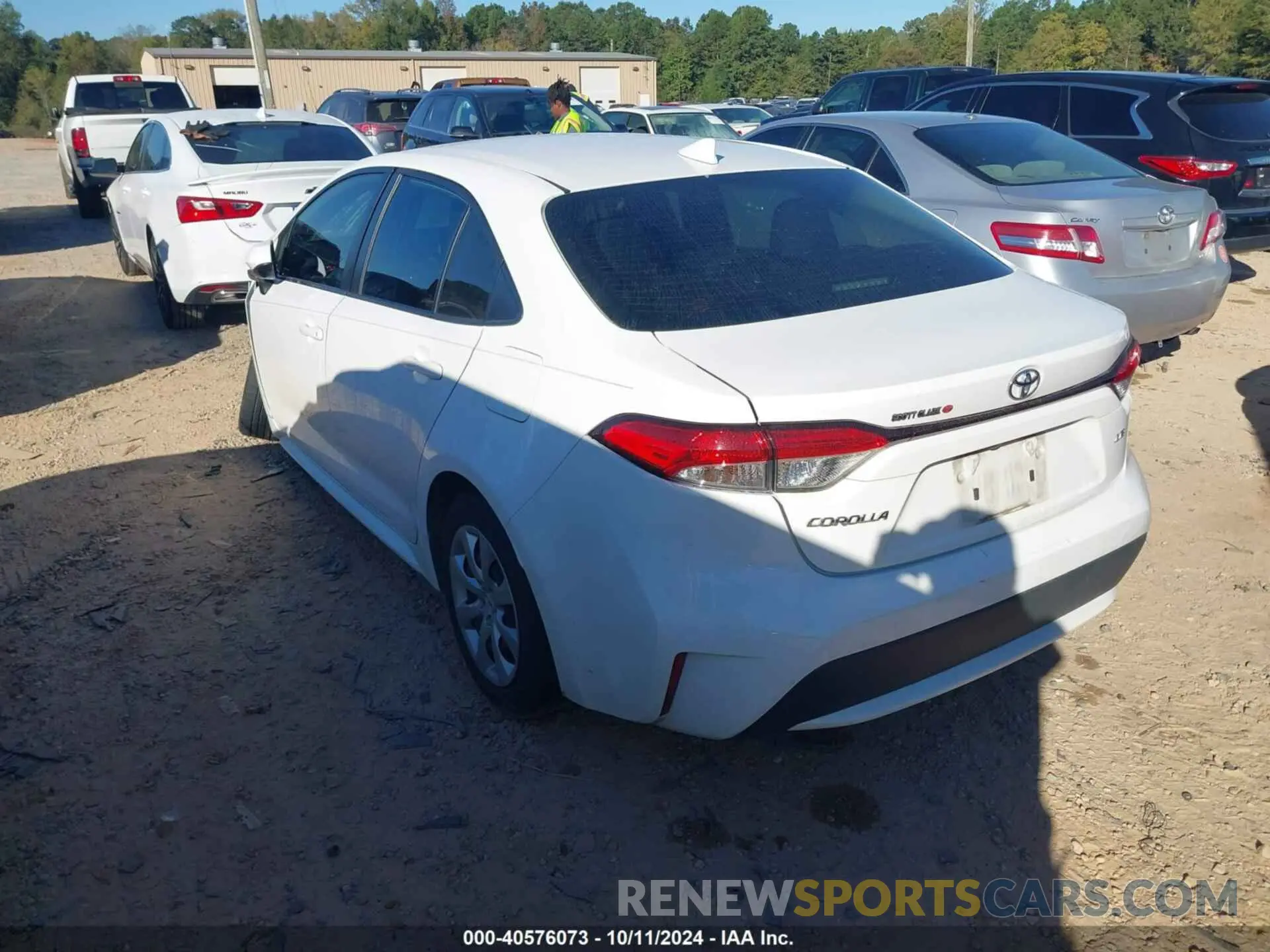 3 Фотография поврежденного автомобиля JTDEPRAE5LJ106877 TOYOTA COROLLA 2020