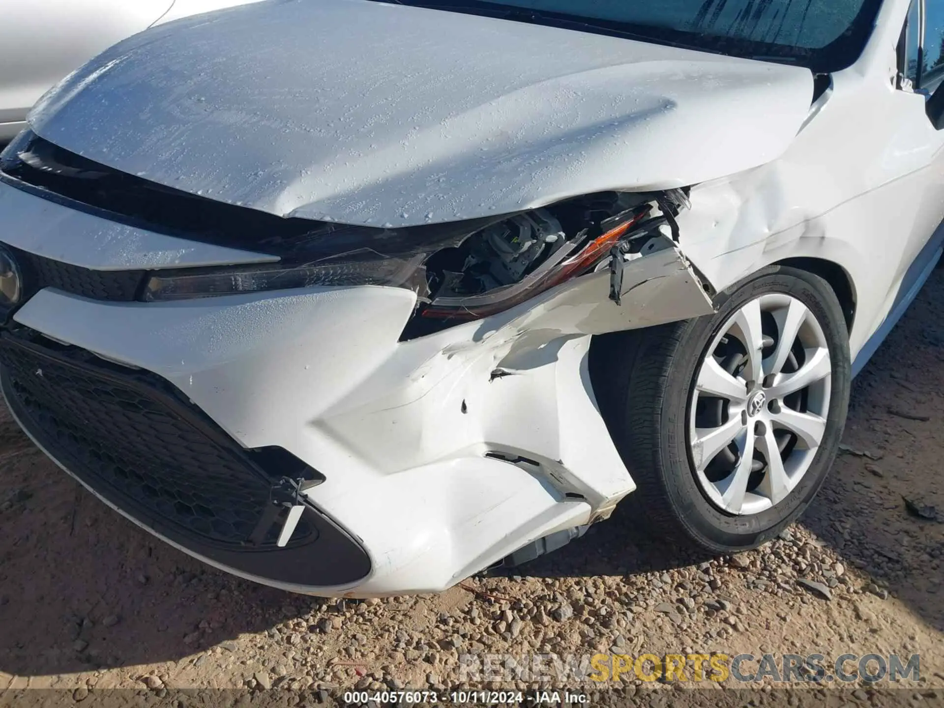 6 Фотография поврежденного автомобиля JTDEPRAE5LJ106877 TOYOTA COROLLA 2020