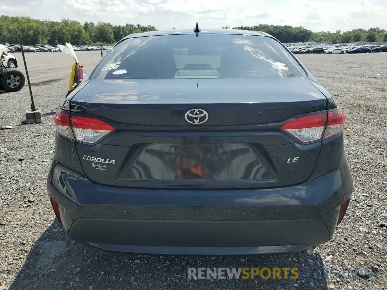 6 Photograph of a damaged car JTDEPRAE5LJ111982 TOYOTA COROLLA 2020