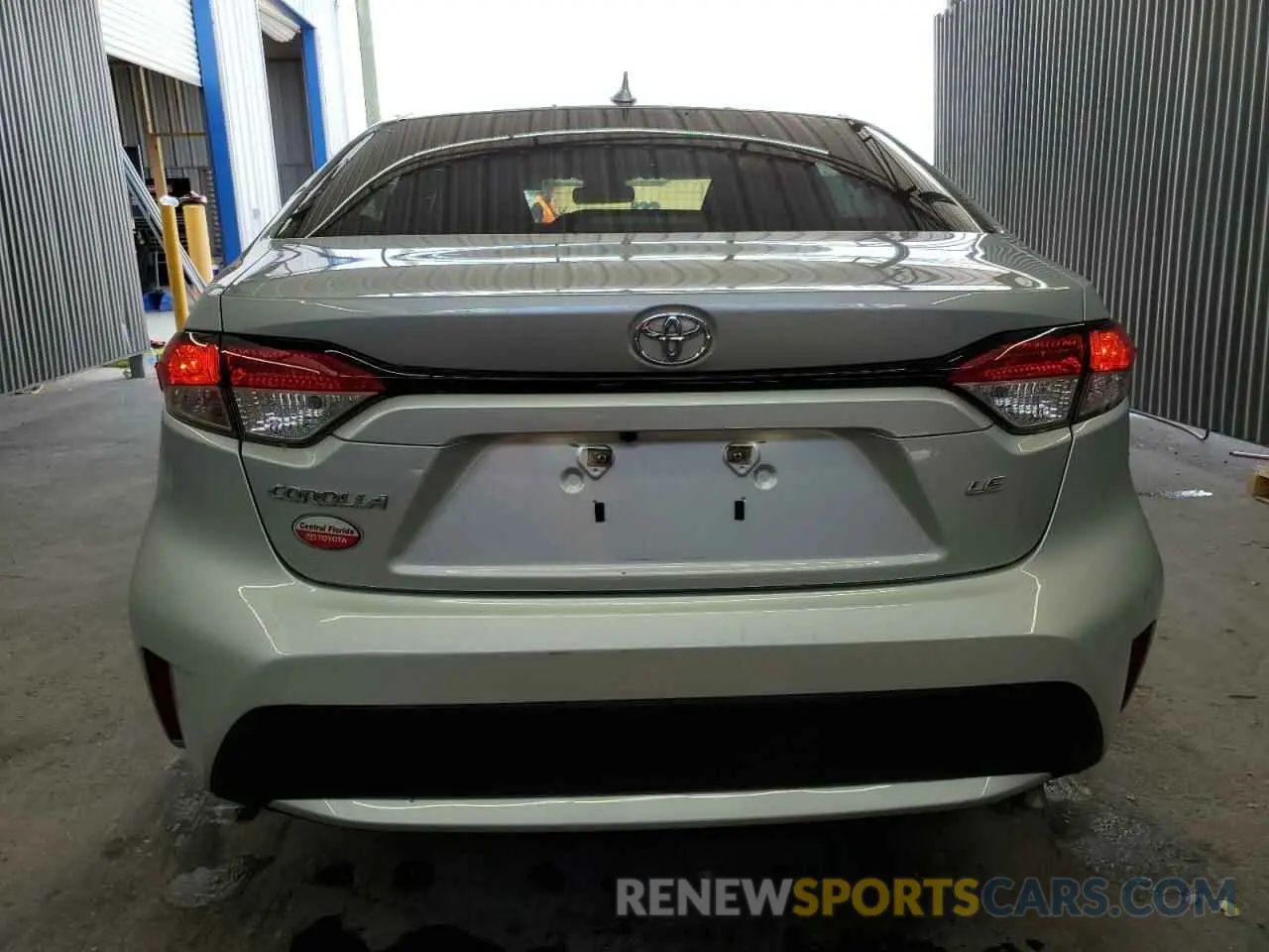 6 Фотография поврежденного автомобиля JTDEPRAE5LJ113019 TOYOTA COROLLA 2020