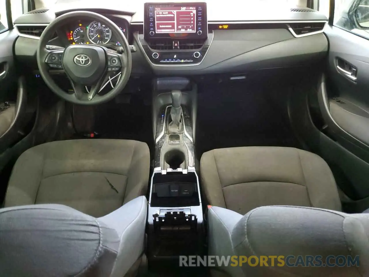 8 Фотография поврежденного автомобиля JTDEPRAE5LJ113019 TOYOTA COROLLA 2020