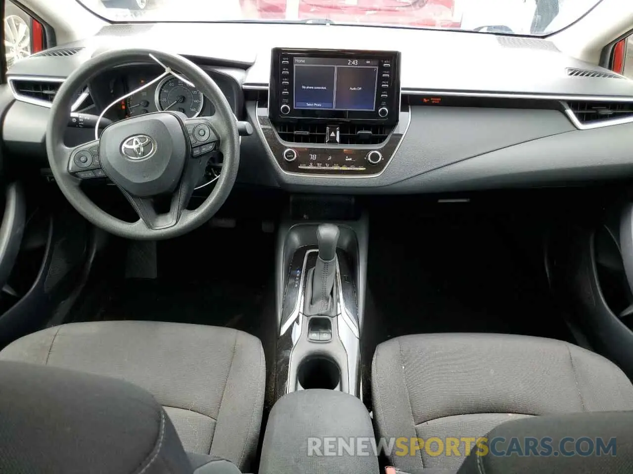 8 Фотография поврежденного автомобиля JTDEPRAE6LJ018419 TOYOTA COROLLA 2020