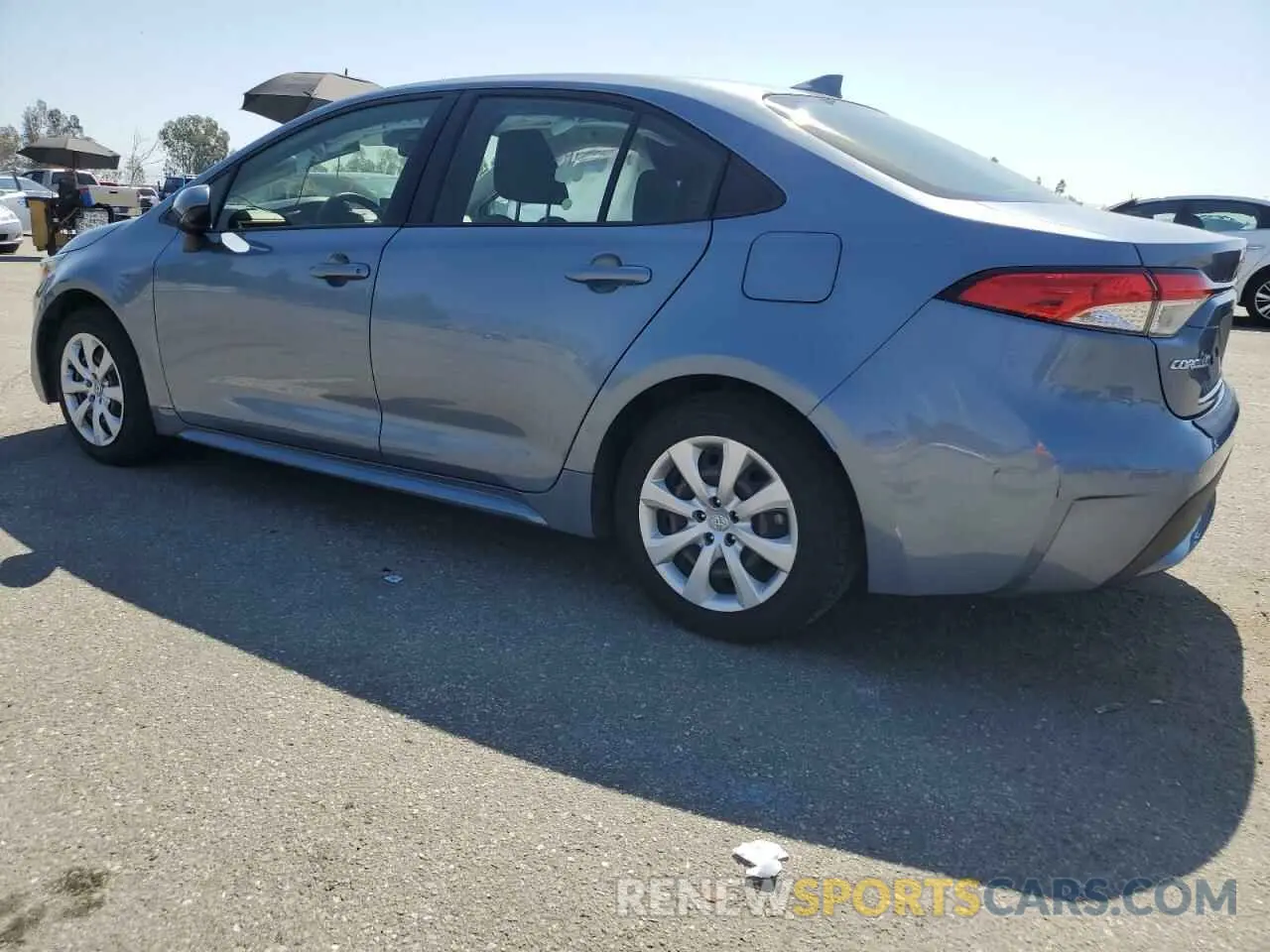 2 Фотография поврежденного автомобиля JTDEPRAE6LJ025578 TOYOTA COROLLA 2020