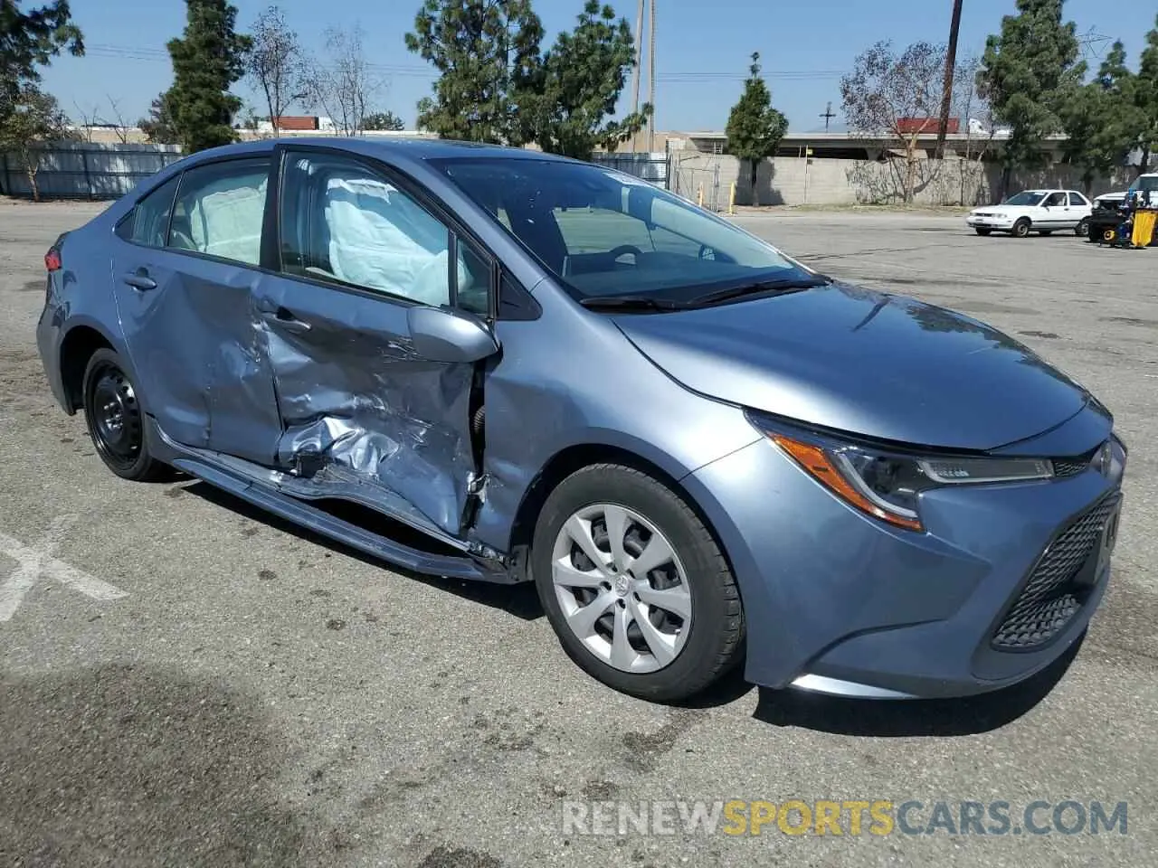 4 Фотография поврежденного автомобиля JTDEPRAE6LJ025578 TOYOTA COROLLA 2020
