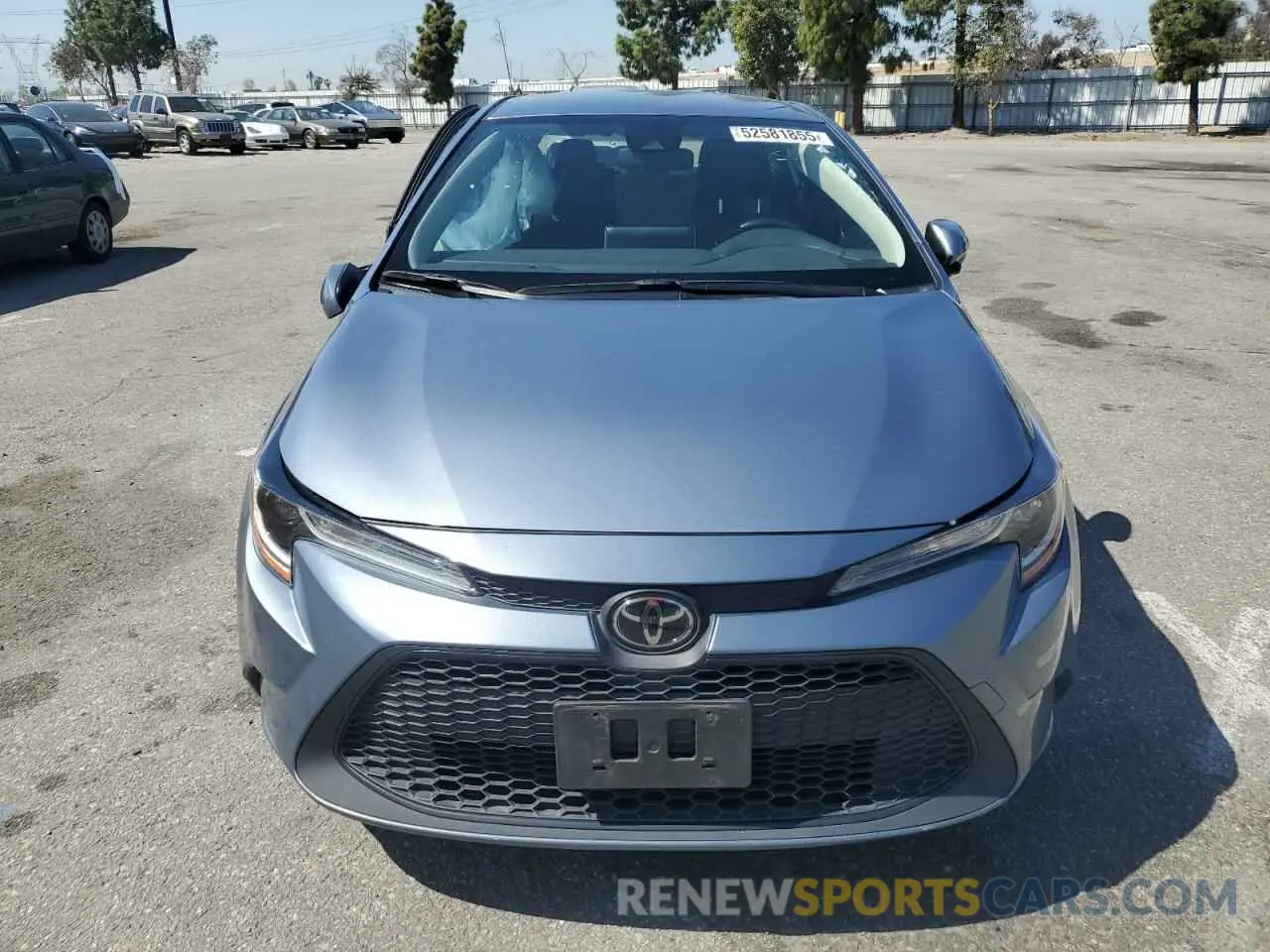 5 Фотография поврежденного автомобиля JTDEPRAE6LJ025578 TOYOTA COROLLA 2020