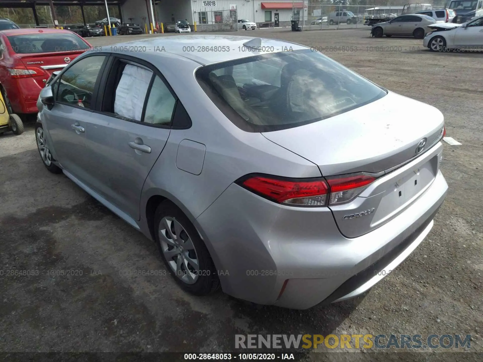 3 Photograph of a damaged car JTDEPRAE6LJ040825 TOYOTA COROLLA 2020