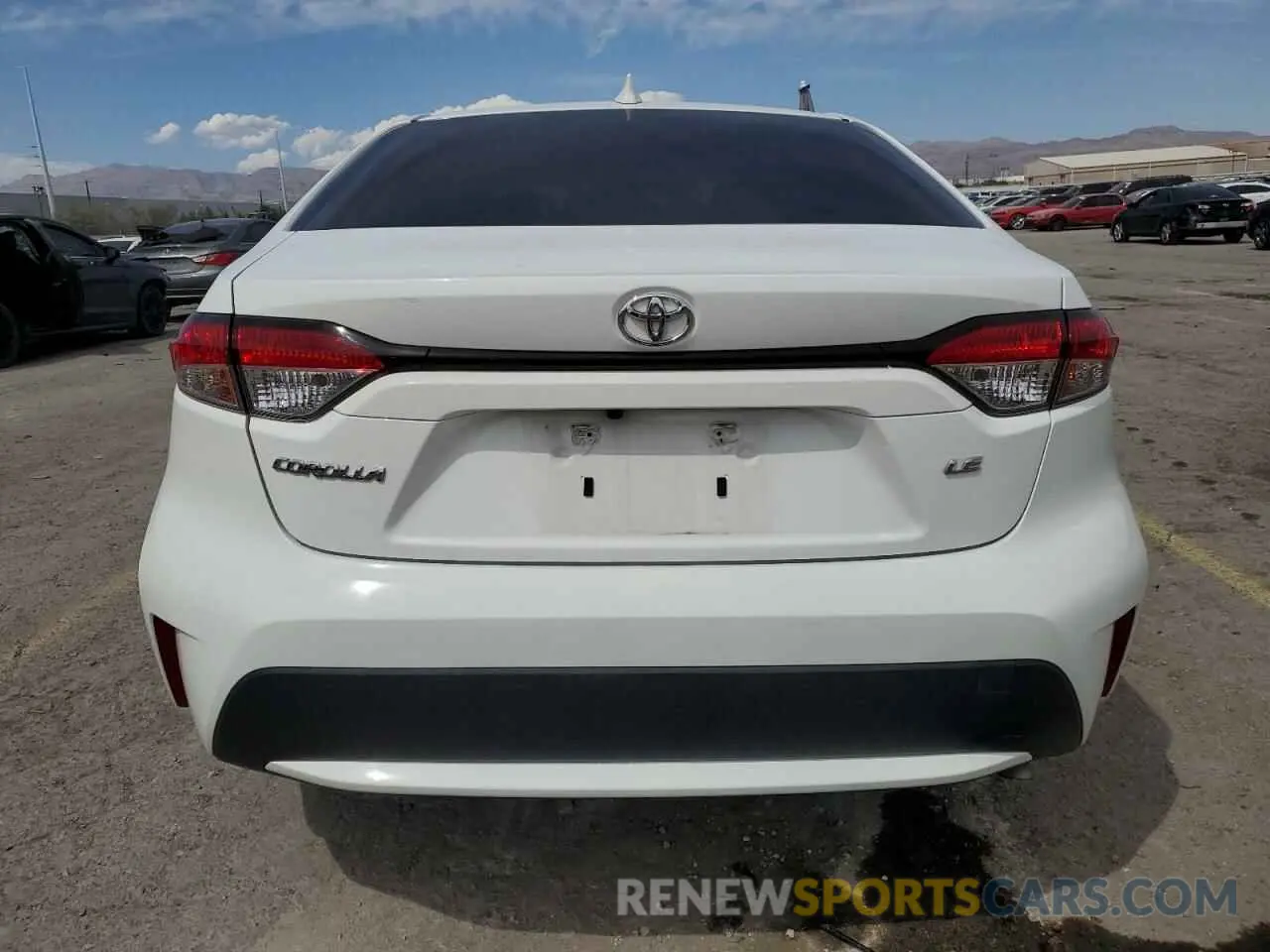 6 Фотография поврежденного автомобиля JTDEPRAE6LJ042770 TOYOTA COROLLA 2020