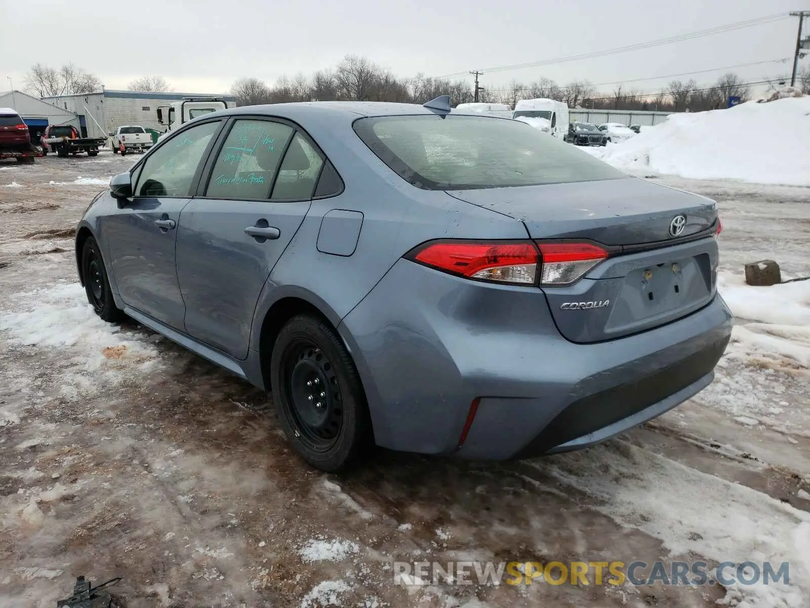 3 Photograph of a damaged car JTDEPRAE6LJ047404 TOYOTA COROLLA 2020