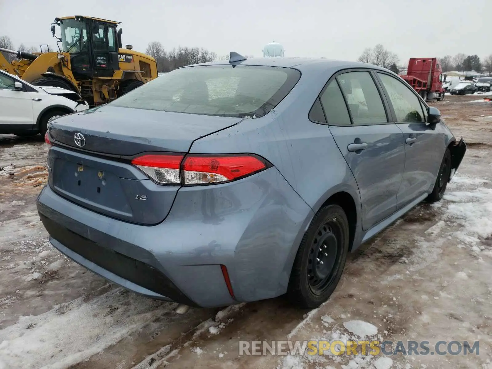 4 Photograph of a damaged car JTDEPRAE6LJ047404 TOYOTA COROLLA 2020