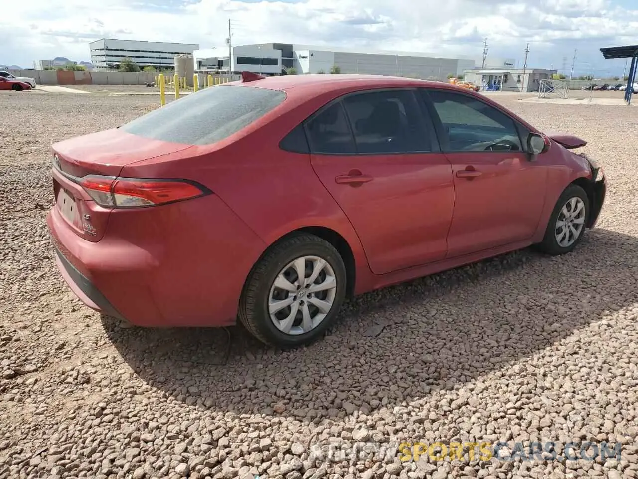 3 Фотография поврежденного автомобиля JTDEPRAE6LJ048603 TOYOTA COROLLA 2020