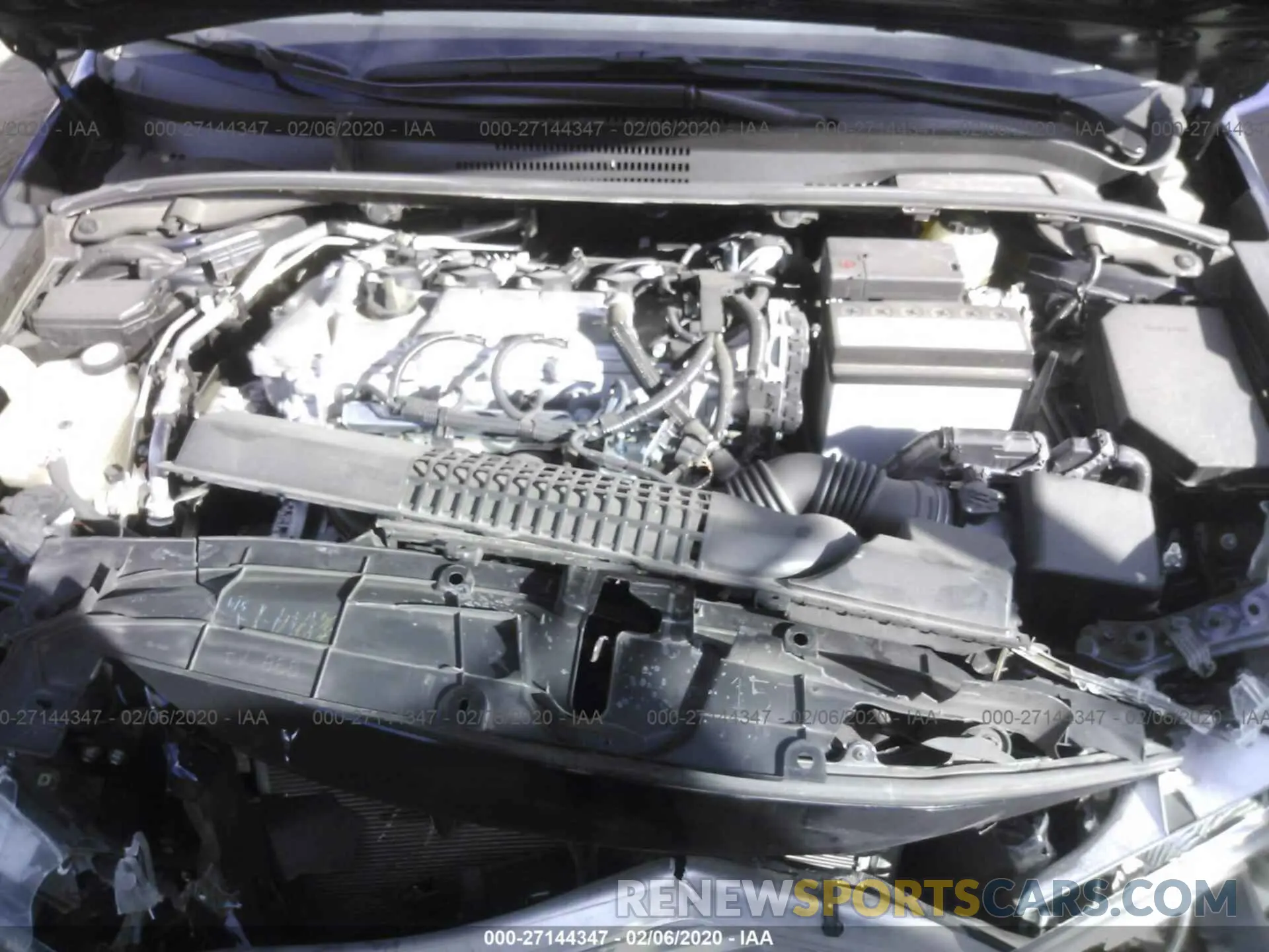 10 Photograph of a damaged car JTDEPRAE6LJ049959 TOYOTA COROLLA 2020