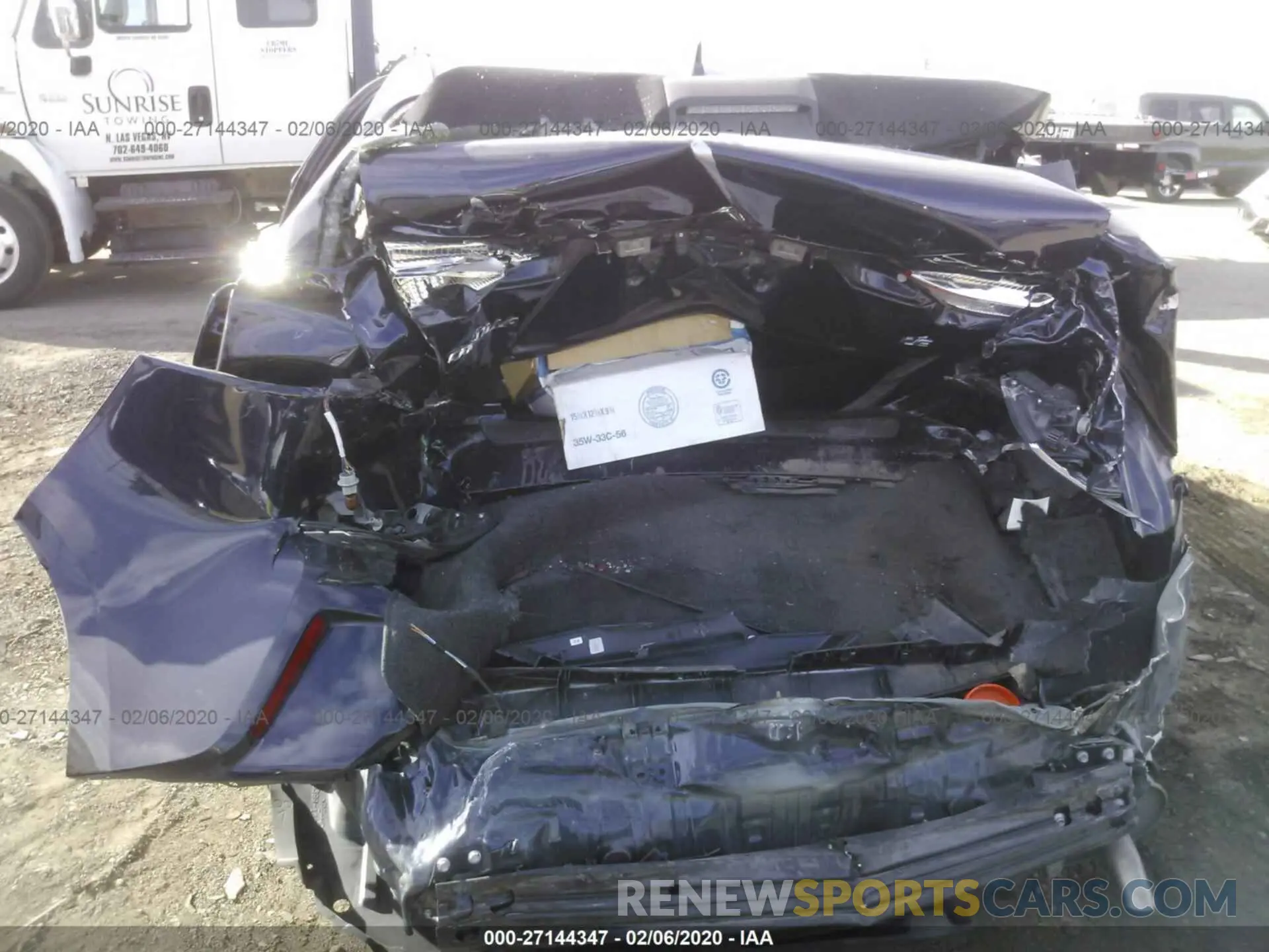 6 Photograph of a damaged car JTDEPRAE6LJ049959 TOYOTA COROLLA 2020