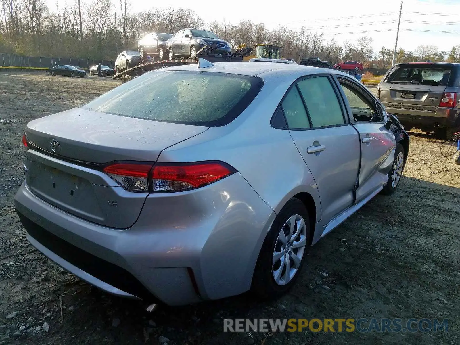 4 Photograph of a damaged car JTDEPRAE6LJ052988 TOYOTA COROLLA 2020