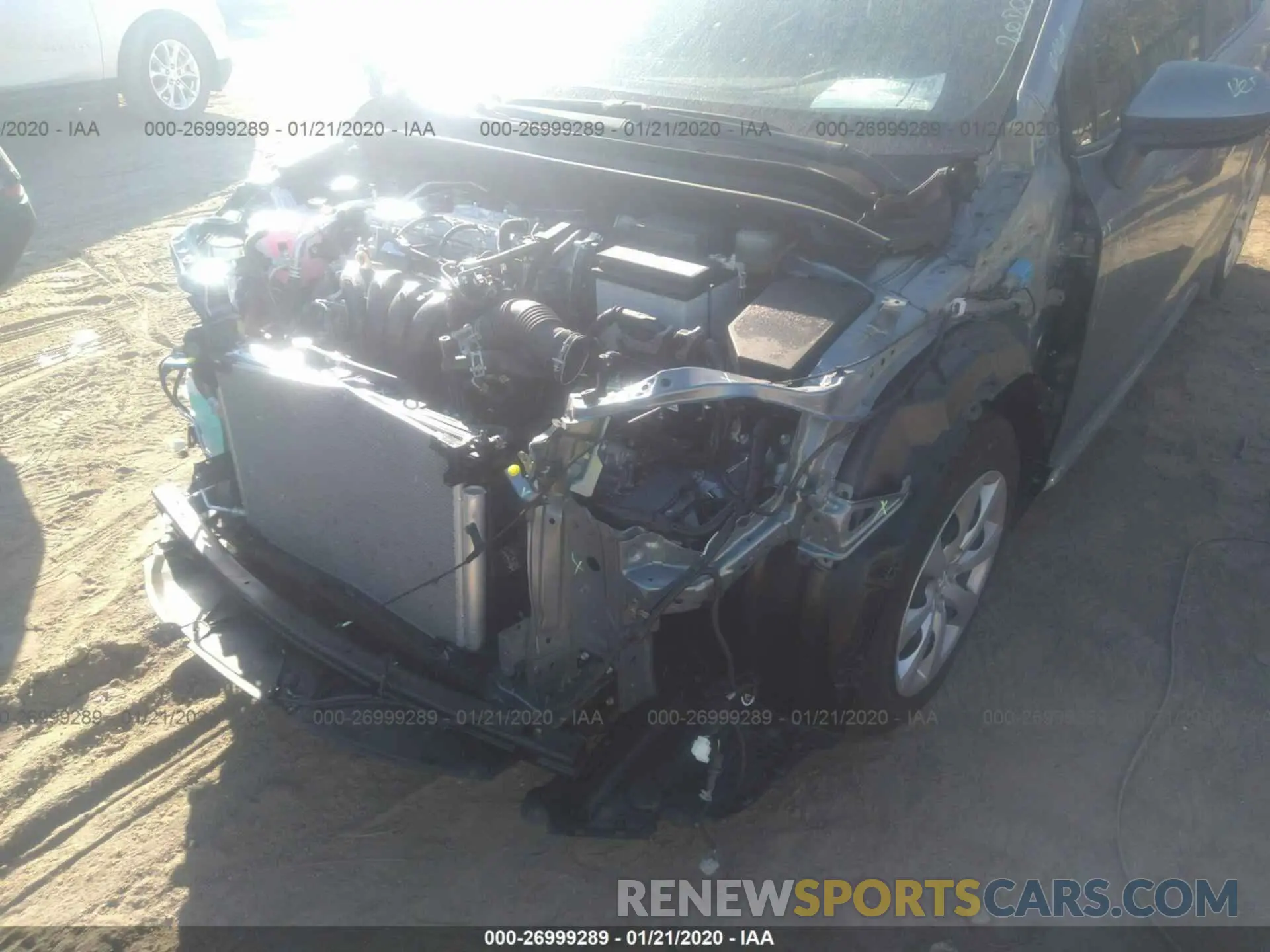 6 Photograph of a damaged car JTDEPRAE6LJ054367 TOYOTA COROLLA 2020