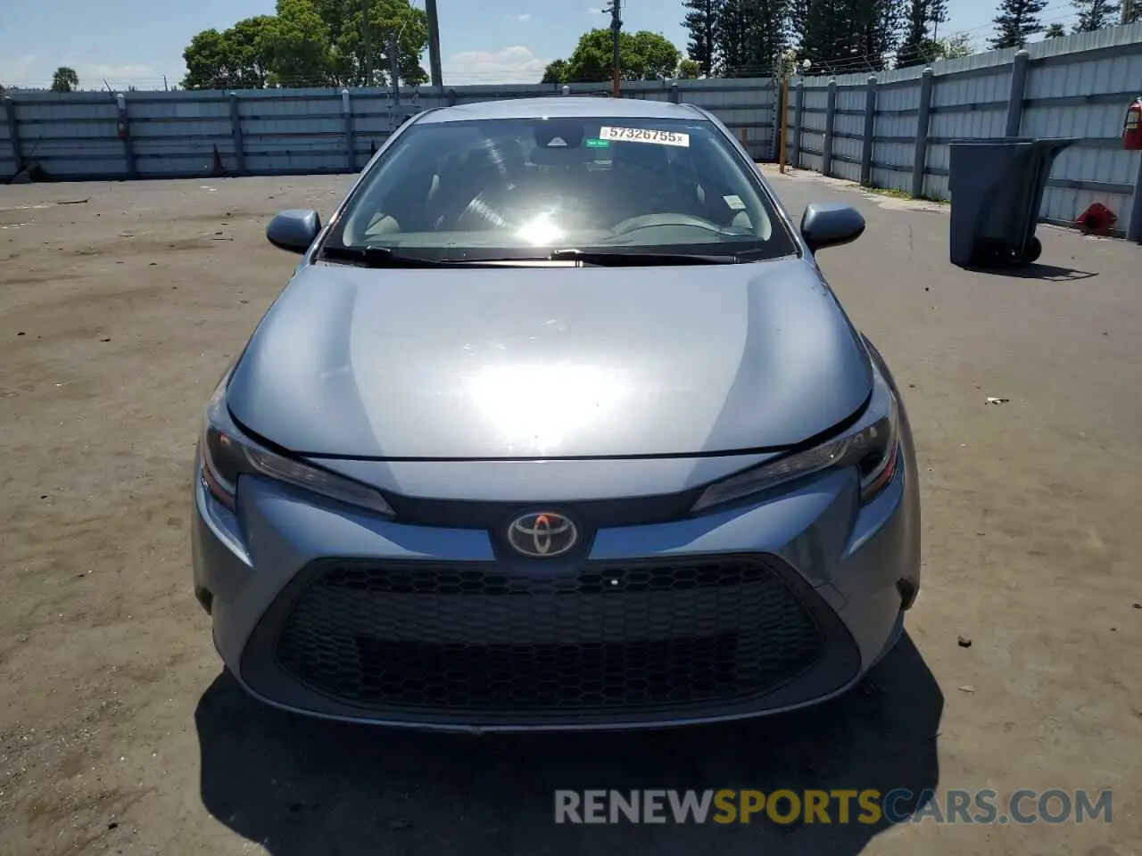 5 Photograph of a damaged car JTDEPRAE6LJ054904 TOYOTA COROLLA 2020