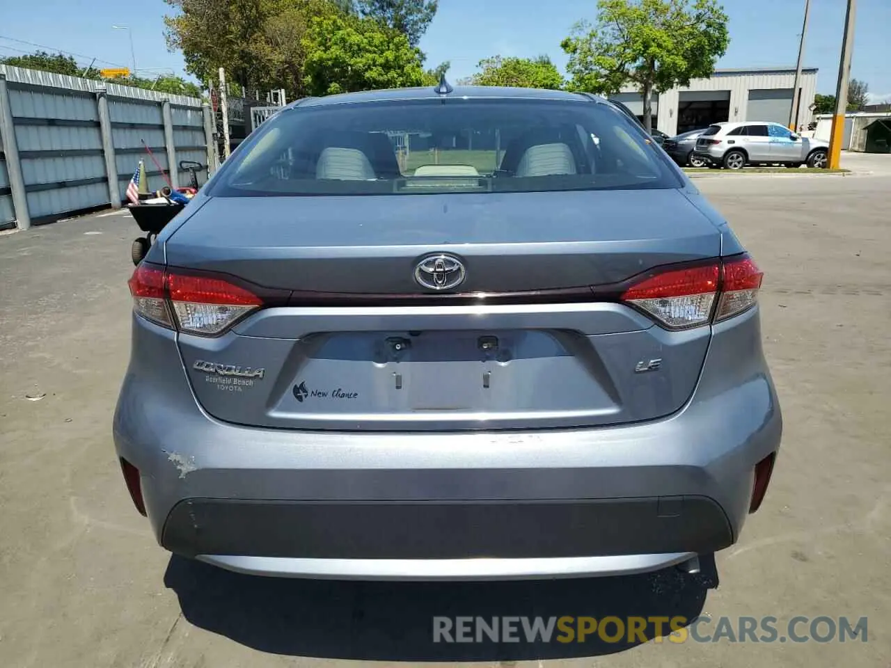 6 Photograph of a damaged car JTDEPRAE6LJ054904 TOYOTA COROLLA 2020