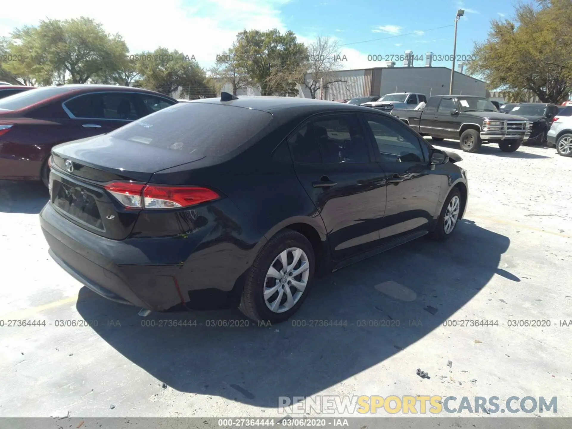 4 Photograph of a damaged car JTDEPRAE6LJ060685 TOYOTA COROLLA 2020