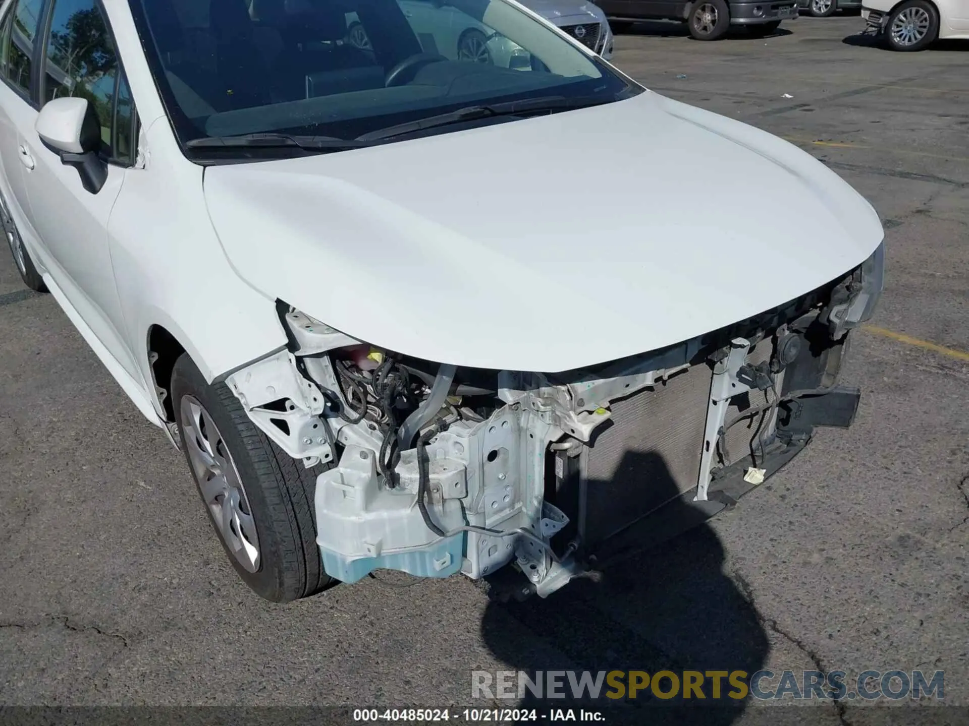 6 Photograph of a damaged car JTDEPRAE6LJ069399 TOYOTA COROLLA 2020