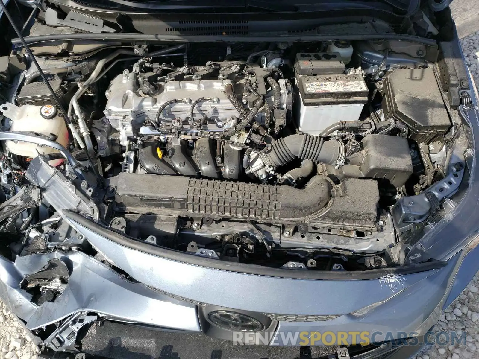 7 Photograph of a damaged car JTDEPRAE6LJ072173 TOYOTA COROLLA 2020