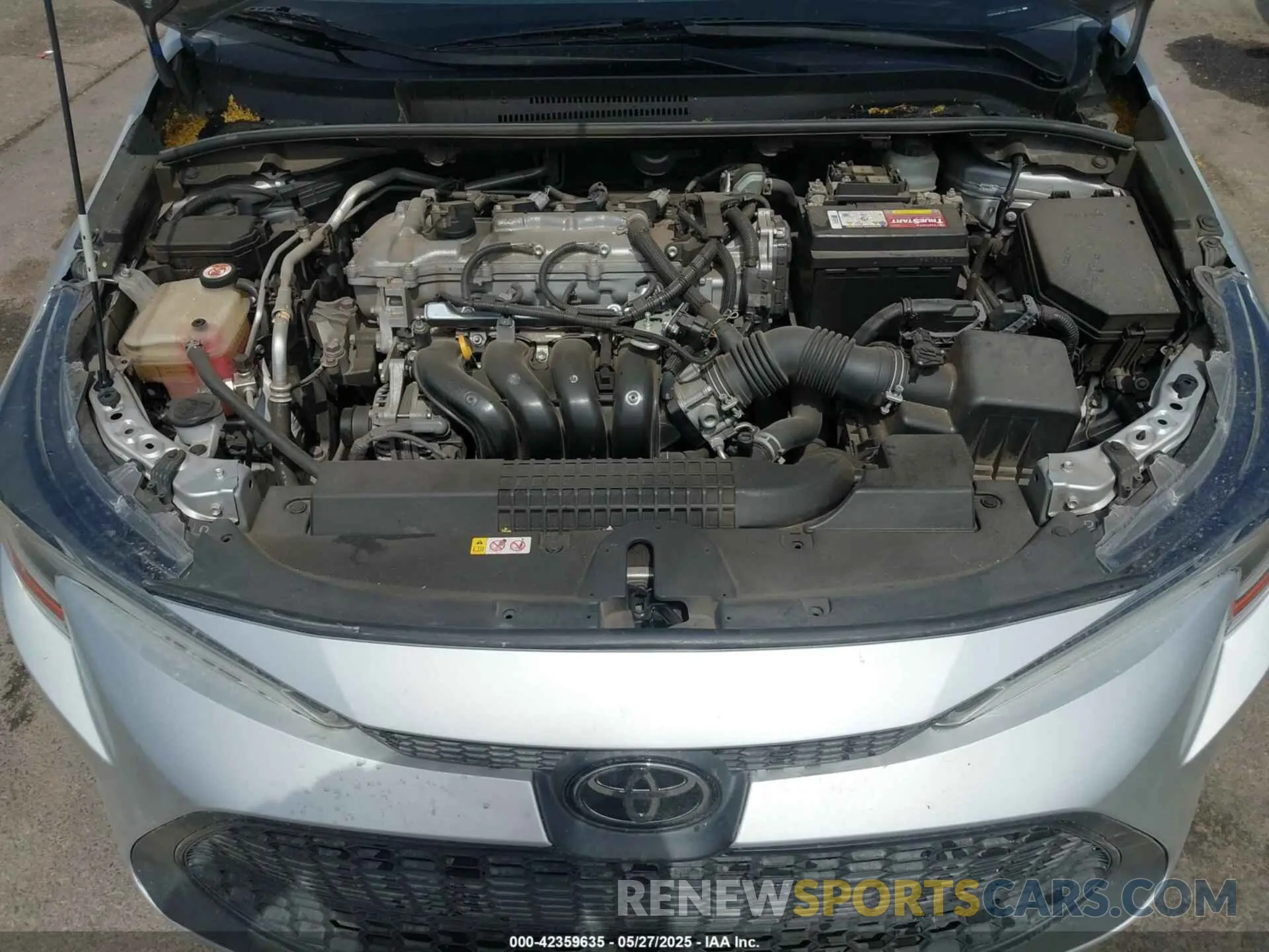 10 Фотография поврежденного автомобиля JTDEPRAE6LJ079009 TOYOTA COROLLA 2020