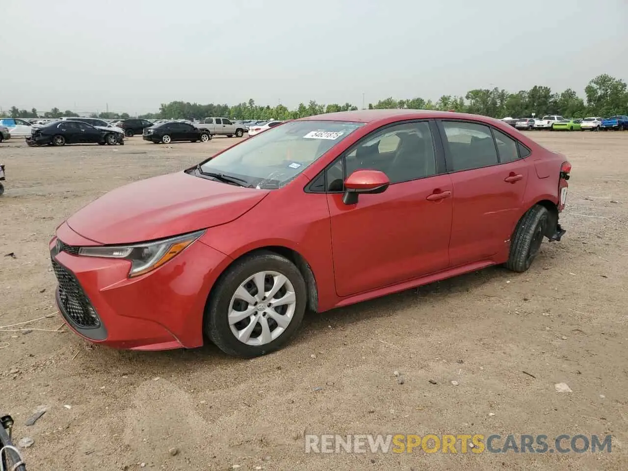 1 Фотография поврежденного автомобиля JTDEPRAE6LJ079205 TOYOTA COROLLA 2020