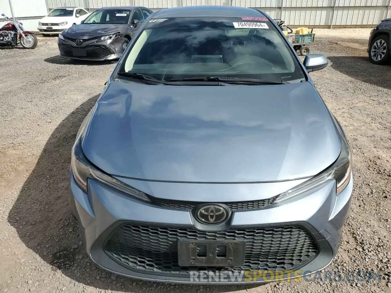 5 Photograph of a damaged car JTDEPRAE6LJ082587 TOYOTA COROLLA 2020