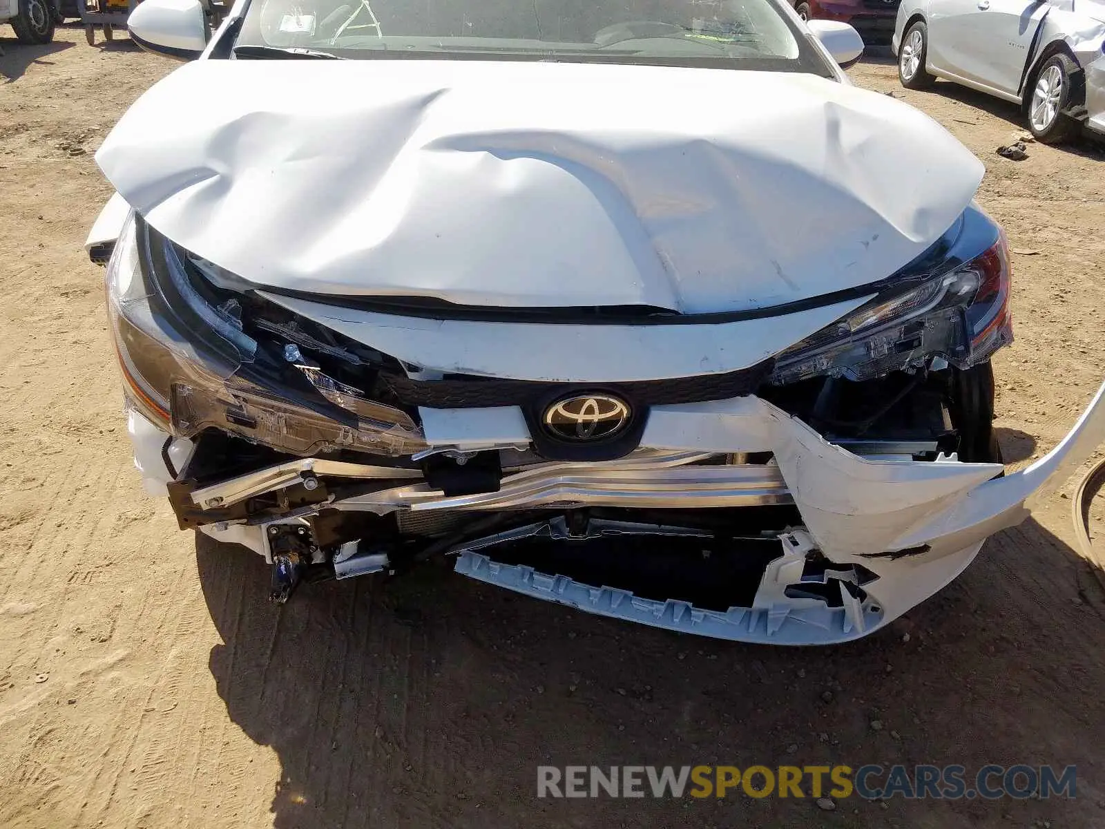9 Photograph of a damaged car JTDEPRAE6LJ089443 TOYOTA COROLLA 2020