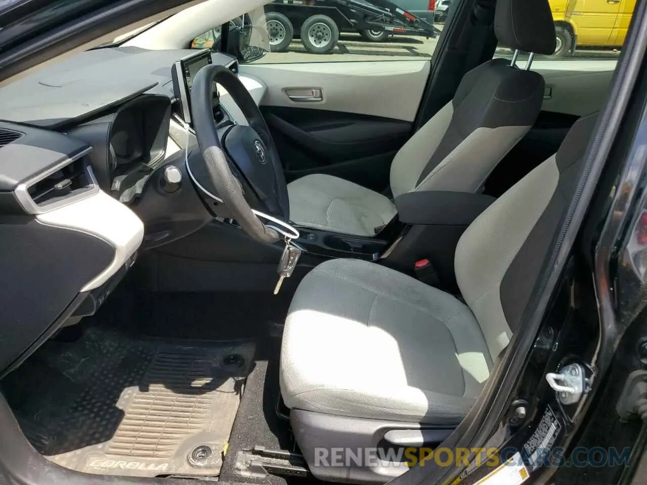 7 Фотография поврежденного автомобиля JTDEPRAE6LJ092150 TOYOTA COROLLA 2020